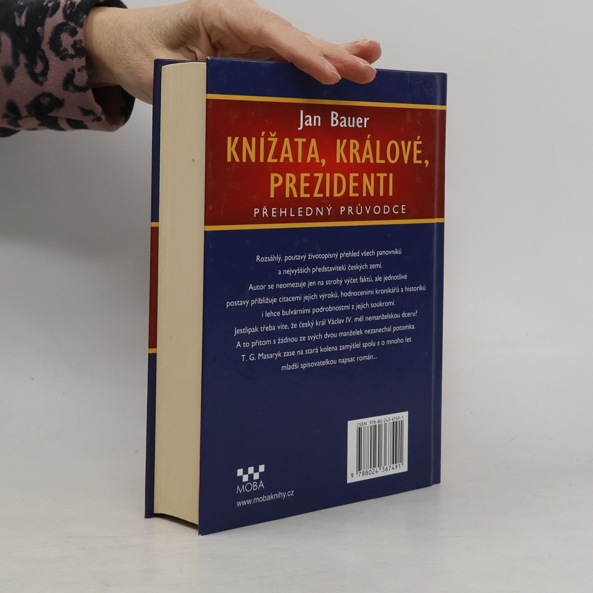 Jan Bauer Knížata, králové, prezidenti : přehledný průvodce