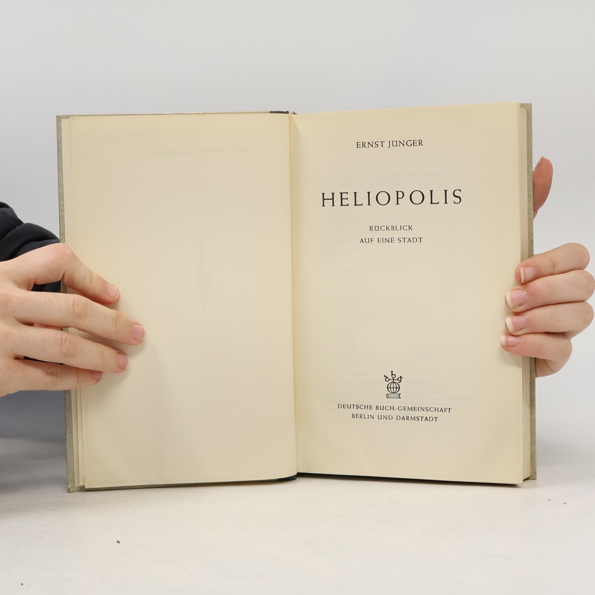 Ernst Jünger Heliopolis