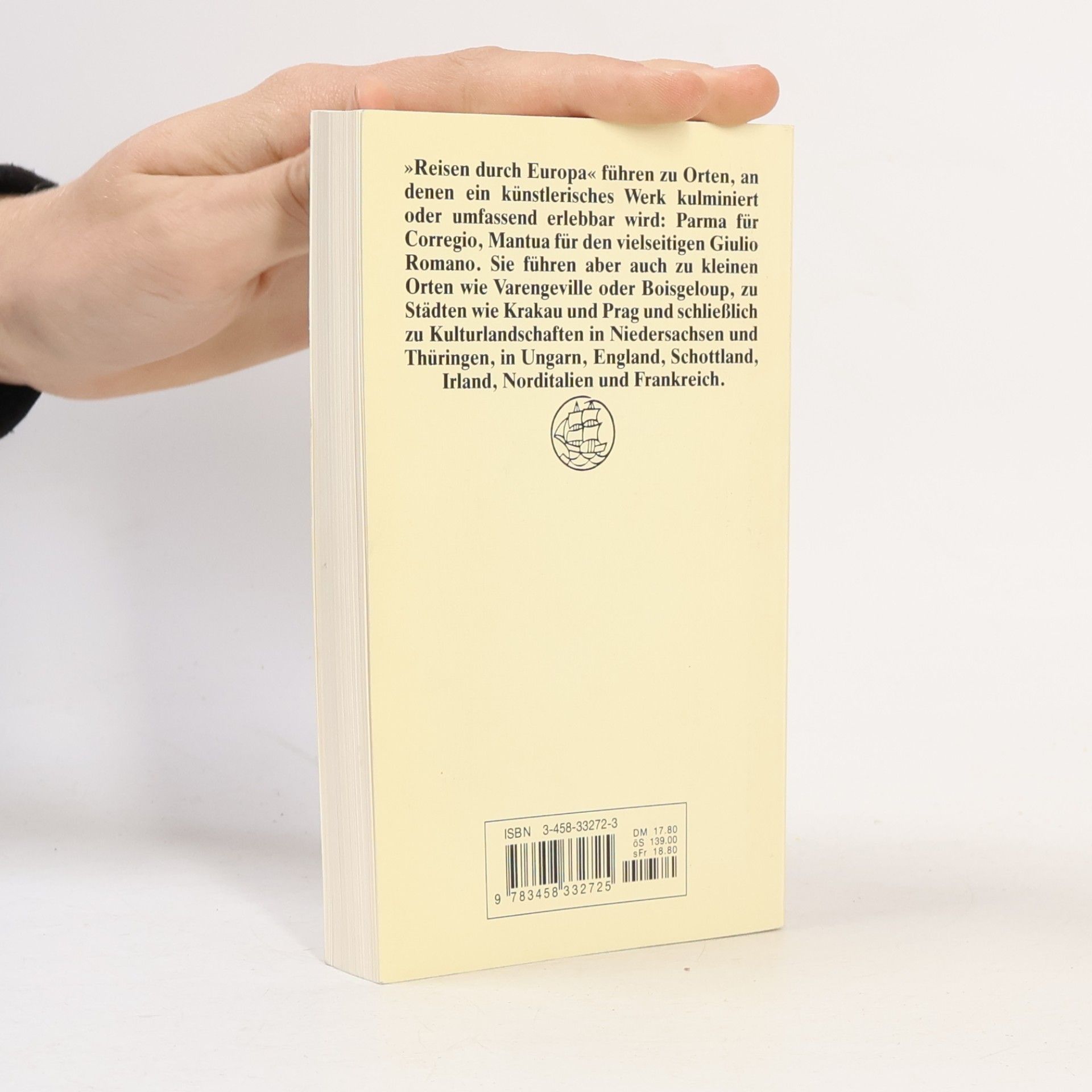 Günter Metken Insel Taschenbuch - 1572: Reisen durch Europa