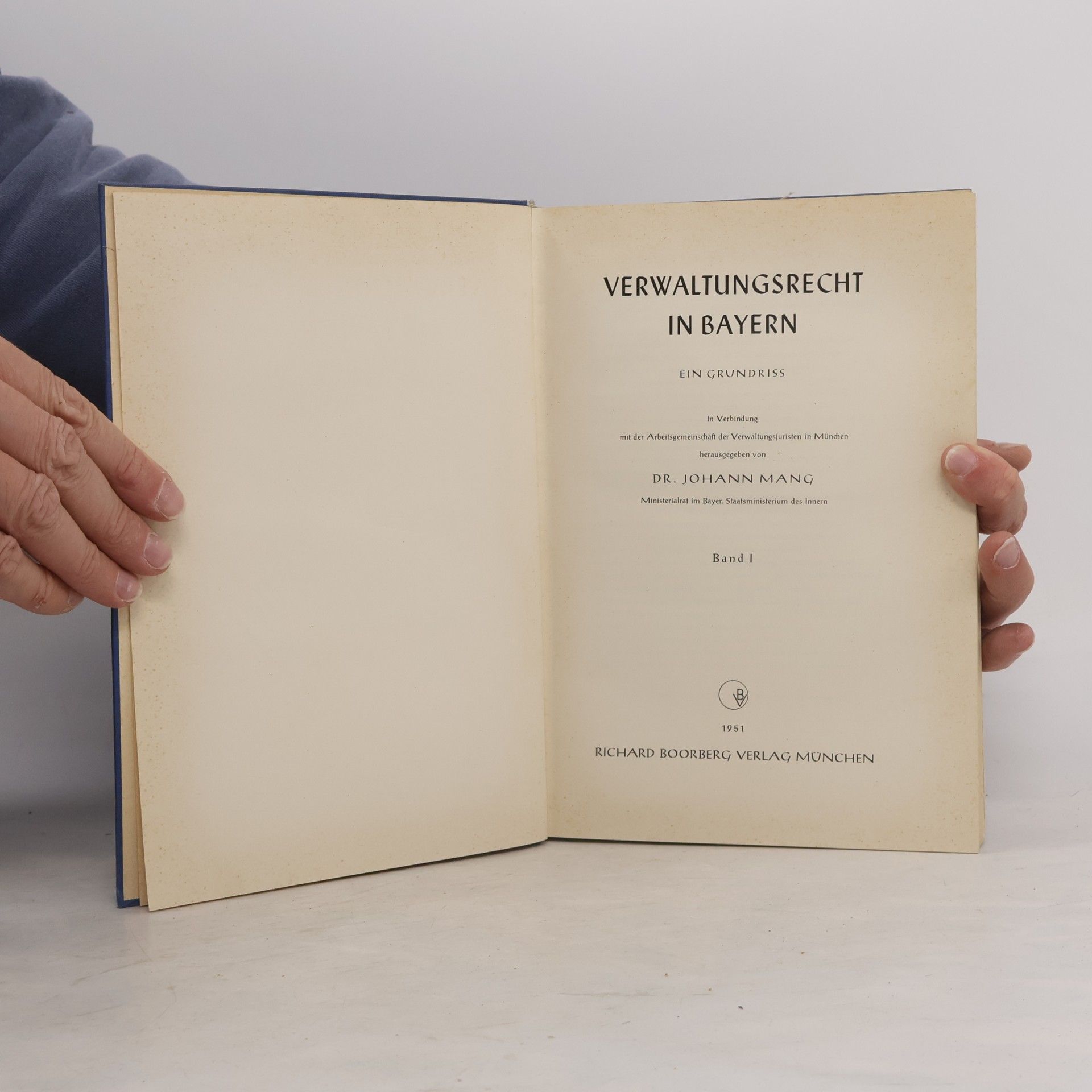 Johanna Mang Verwaltungsrecht in Bayern