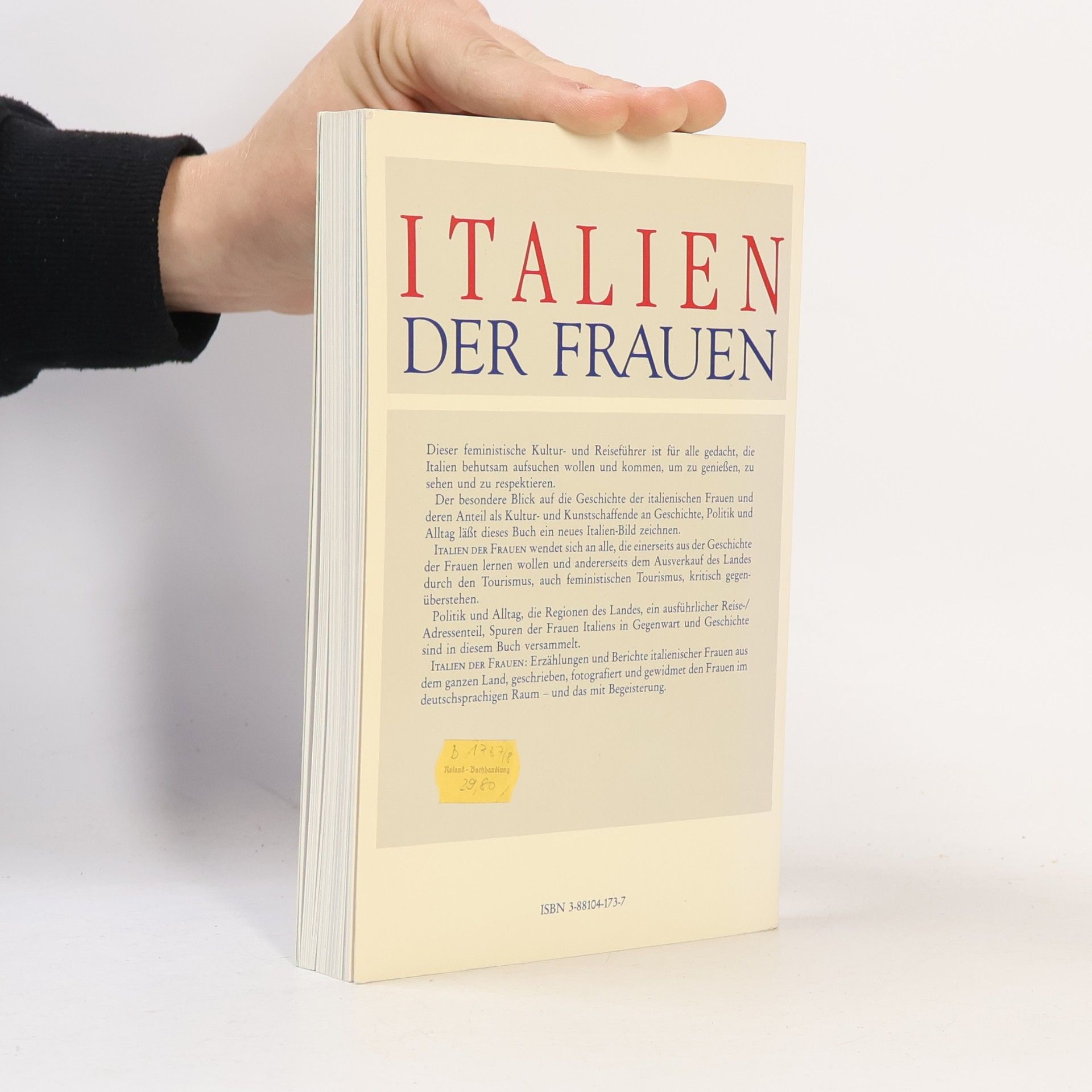 Monika Savier Italien der Frauen