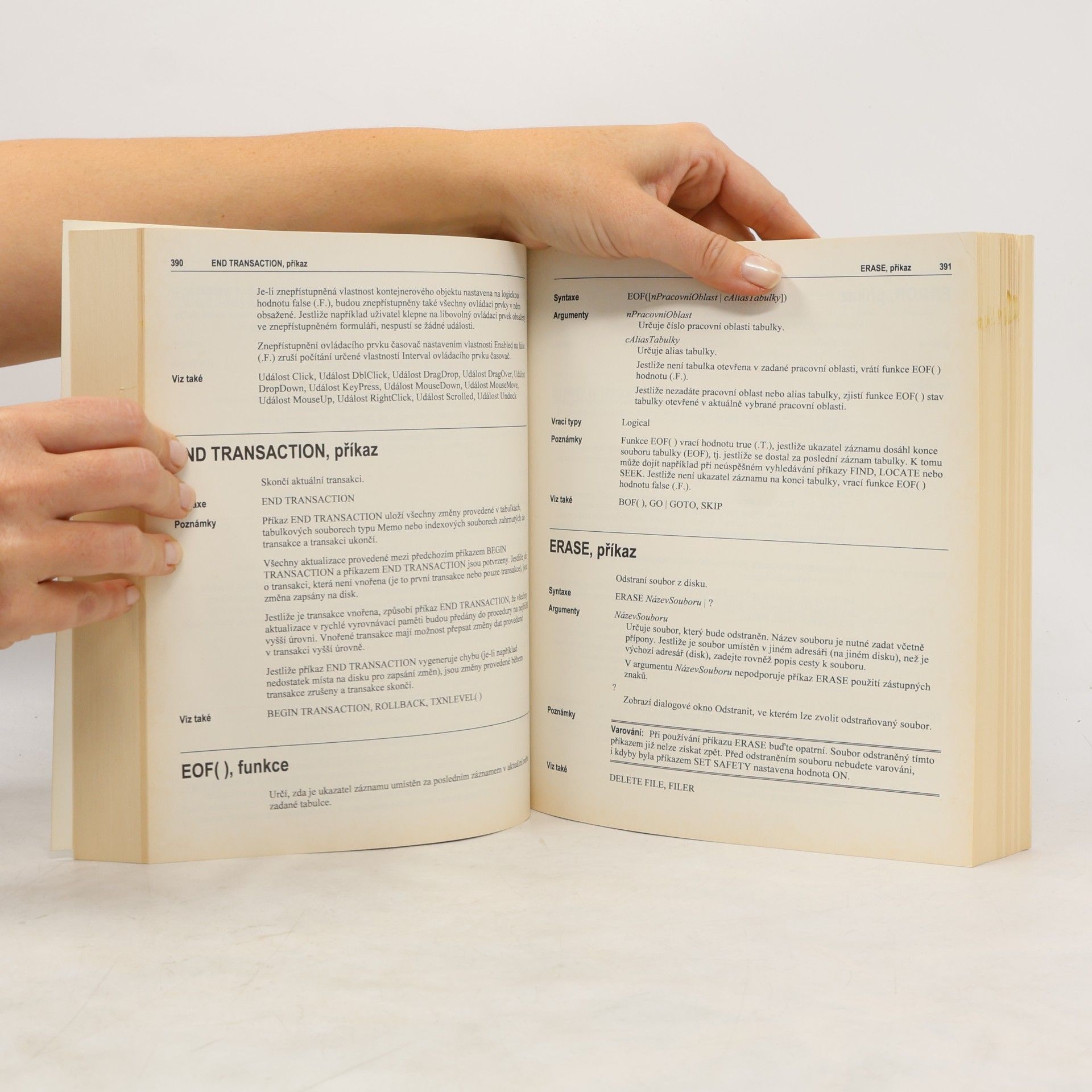Various authors Referenční příručka programovacího jazyka. Microsoft Visual FoxPro