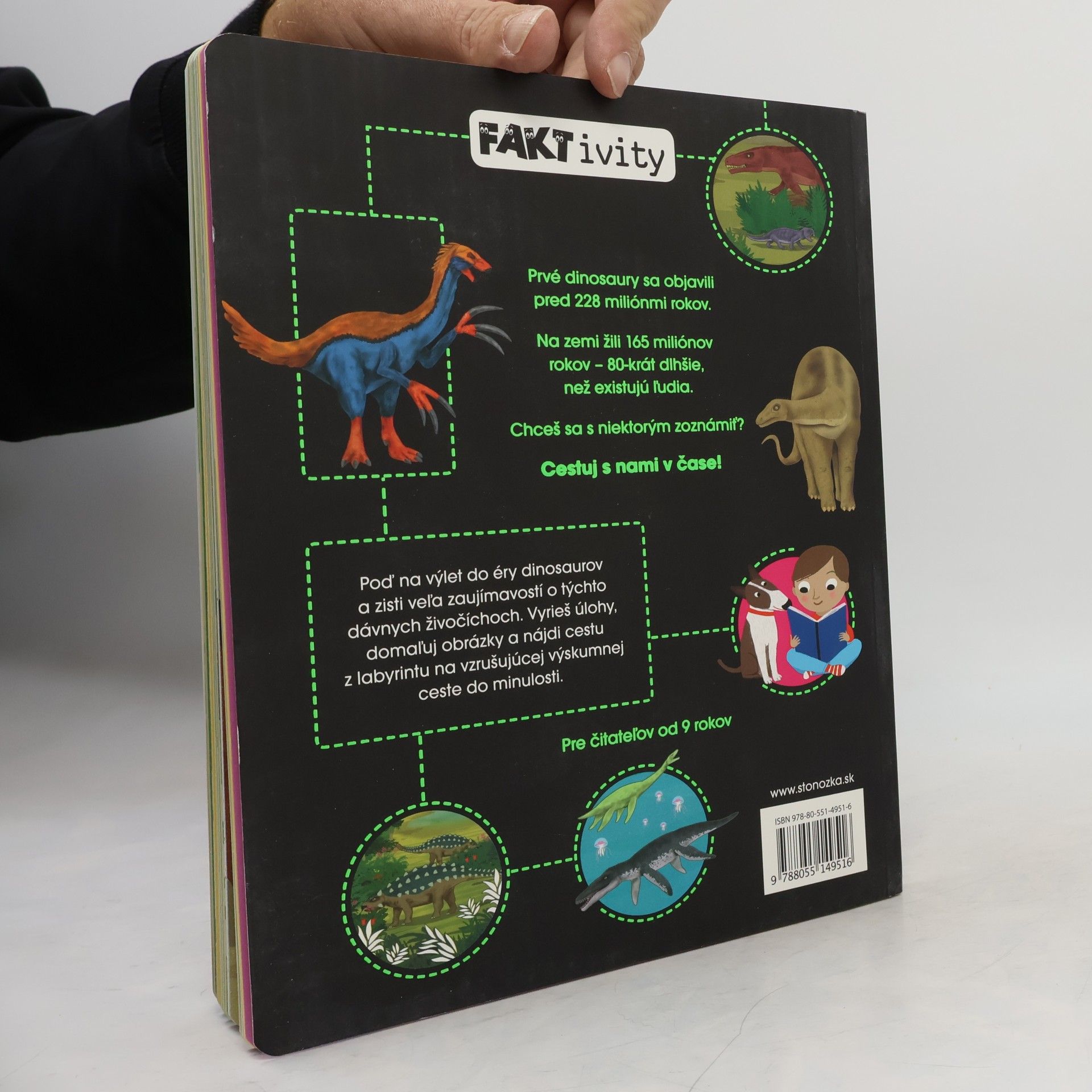 Various authors Cestuj v čase do ohromujúcej krajiny dinosaurov