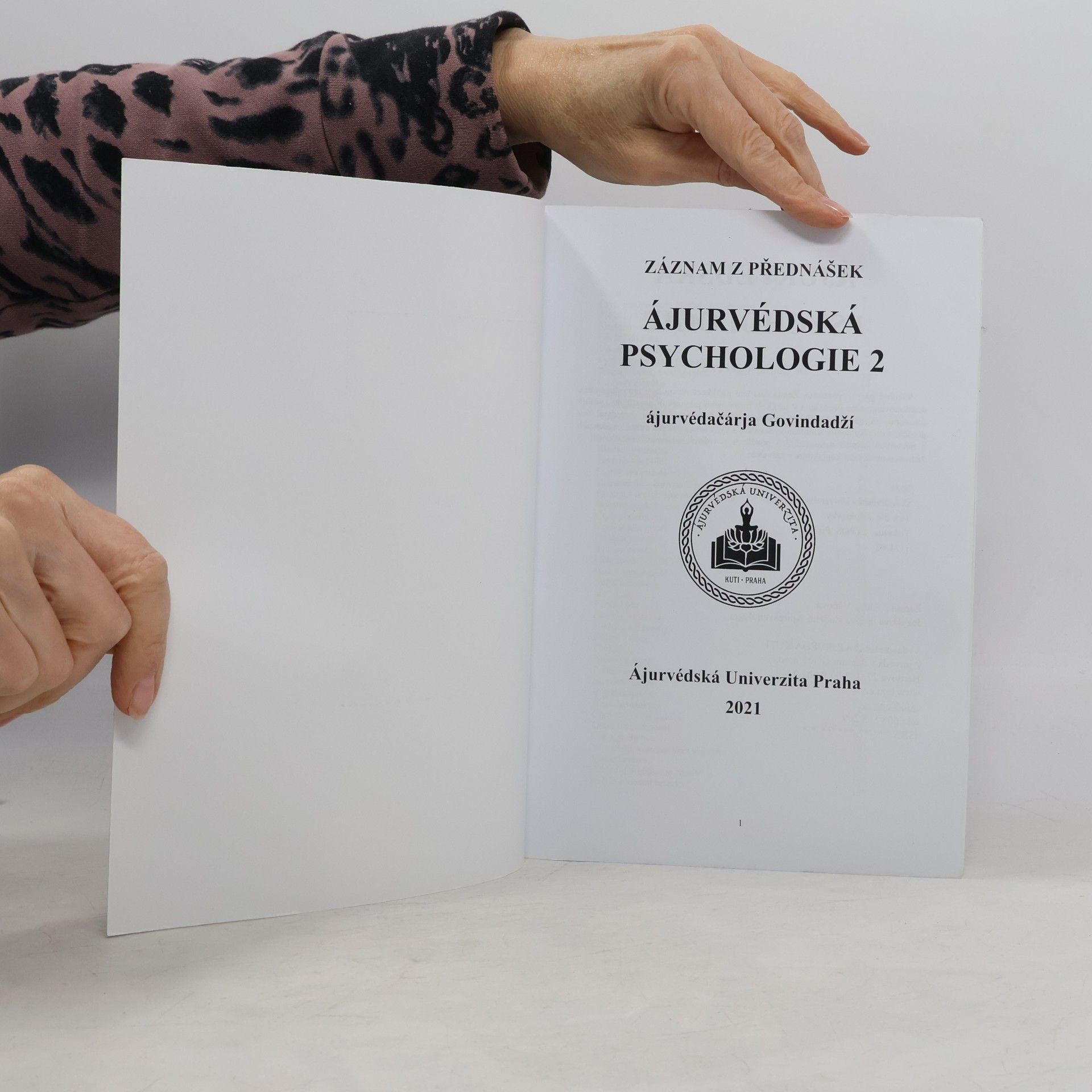 Various authors Ájurvédská psychologie 2.díl