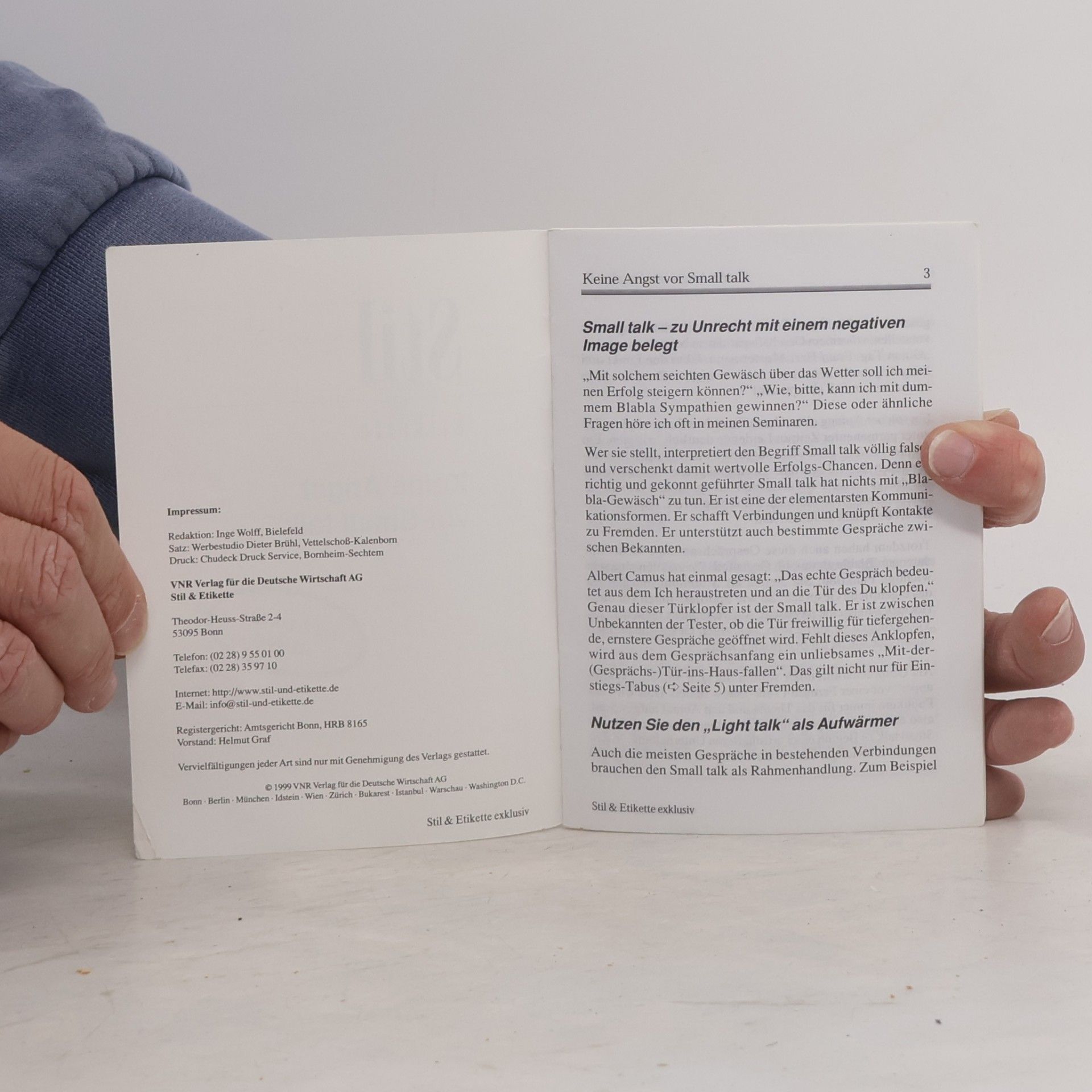 Autorenkollektiv Keine Angst vor Small talk