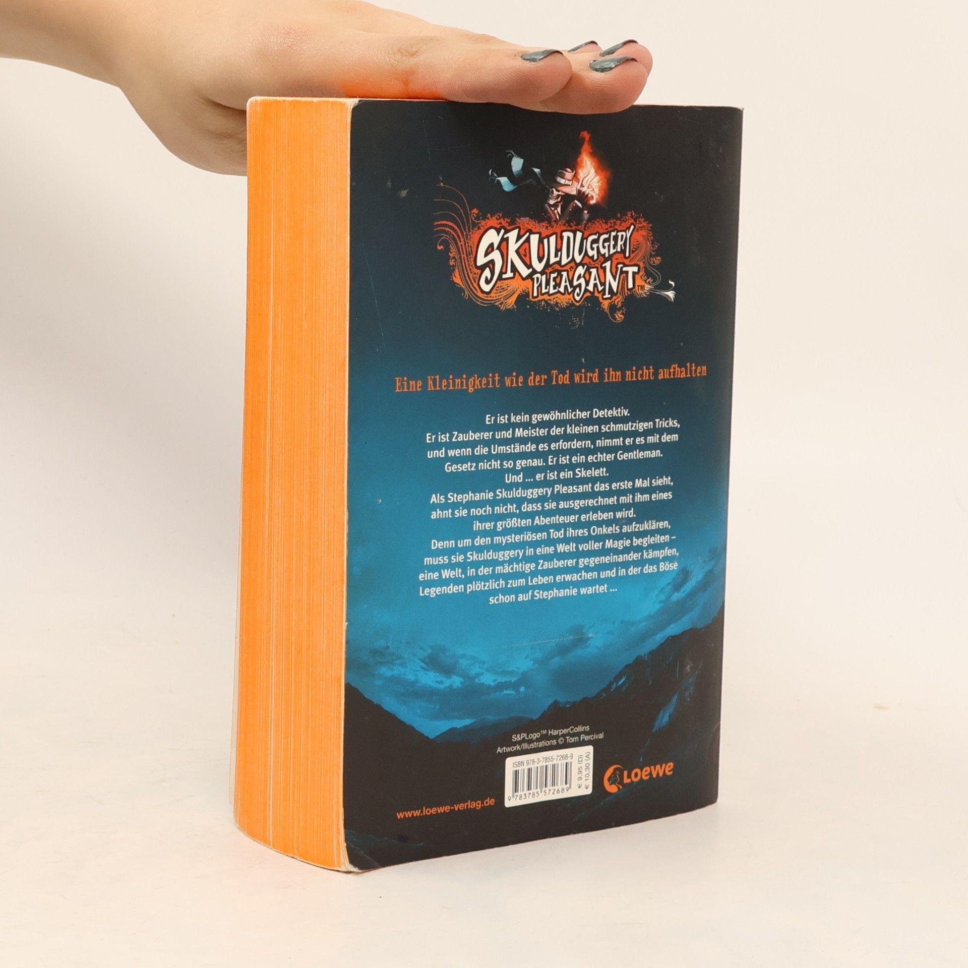 Derek Landy Skulduggery Pleasant: Der Gentleman mit der Feuerhand