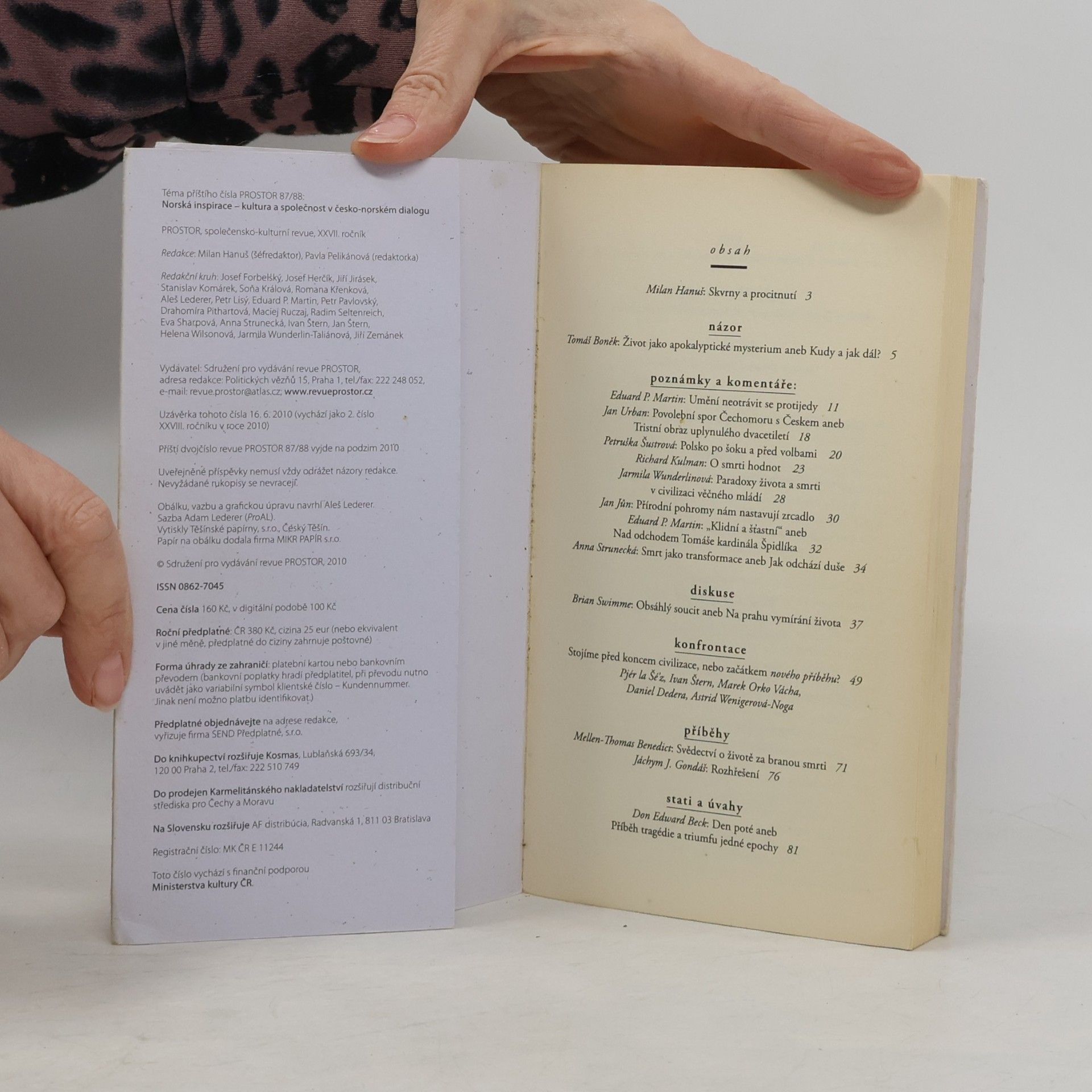 Autorenkollektiv Revue Prostor 86. Žijeme v civilizaci smrti, nebo přechodu?