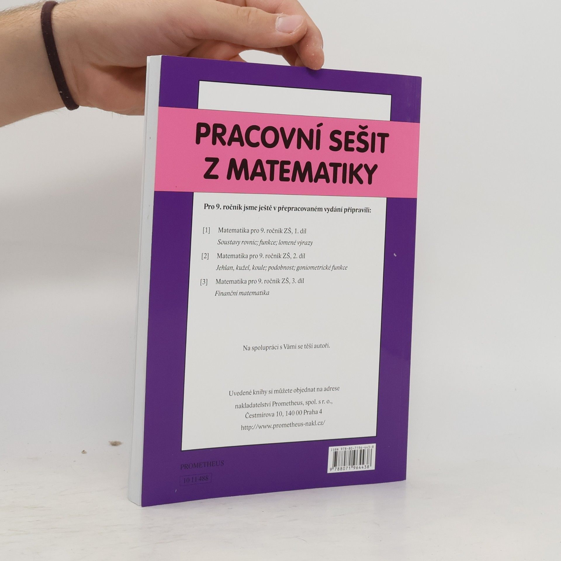 Oldřich Odvárko Pracovní sešit z matematiky - soubor úloh pro 9. ročník základní školy