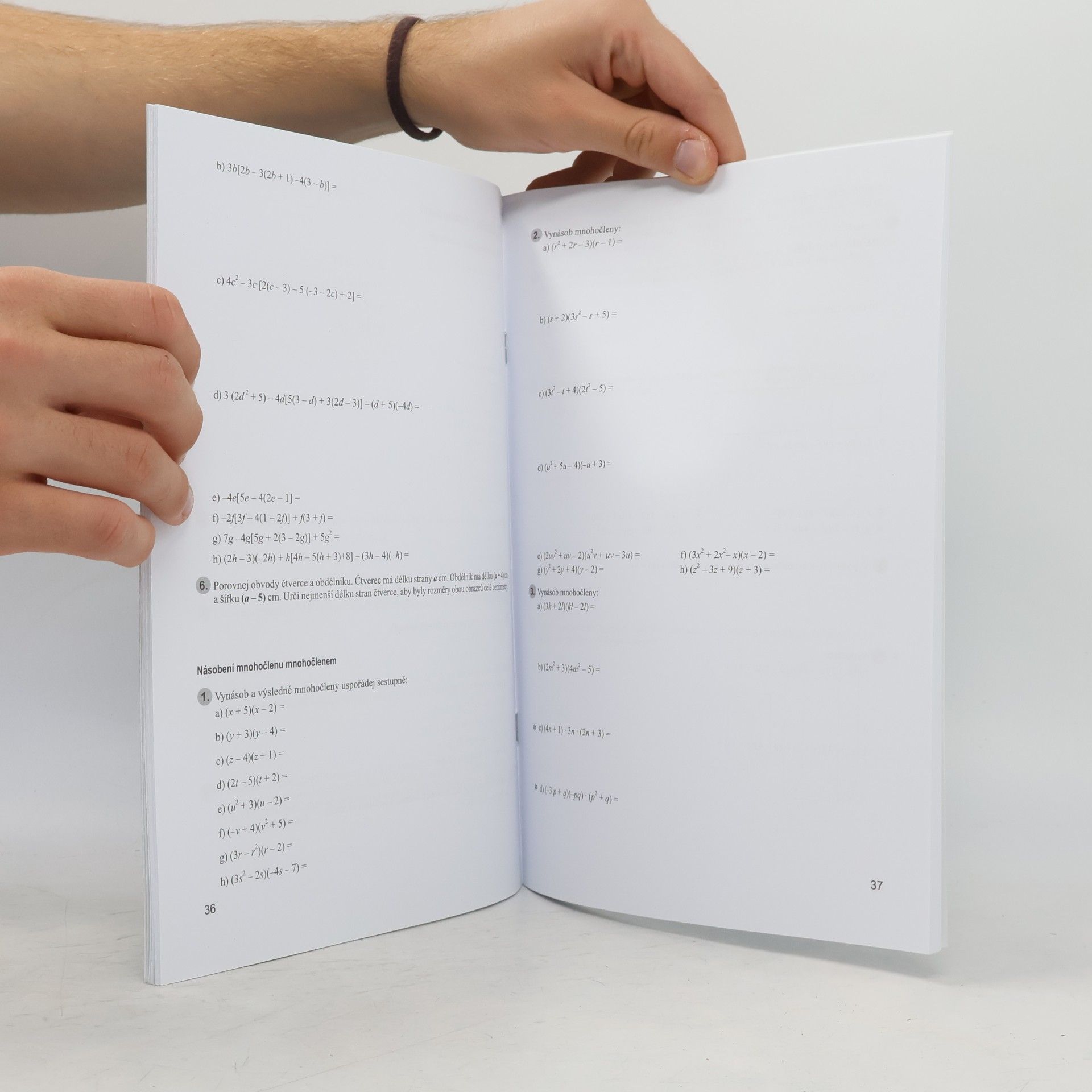 Zdeněk Půlpán Matematika 8 pro základní školy Algebra Pracovní sešit