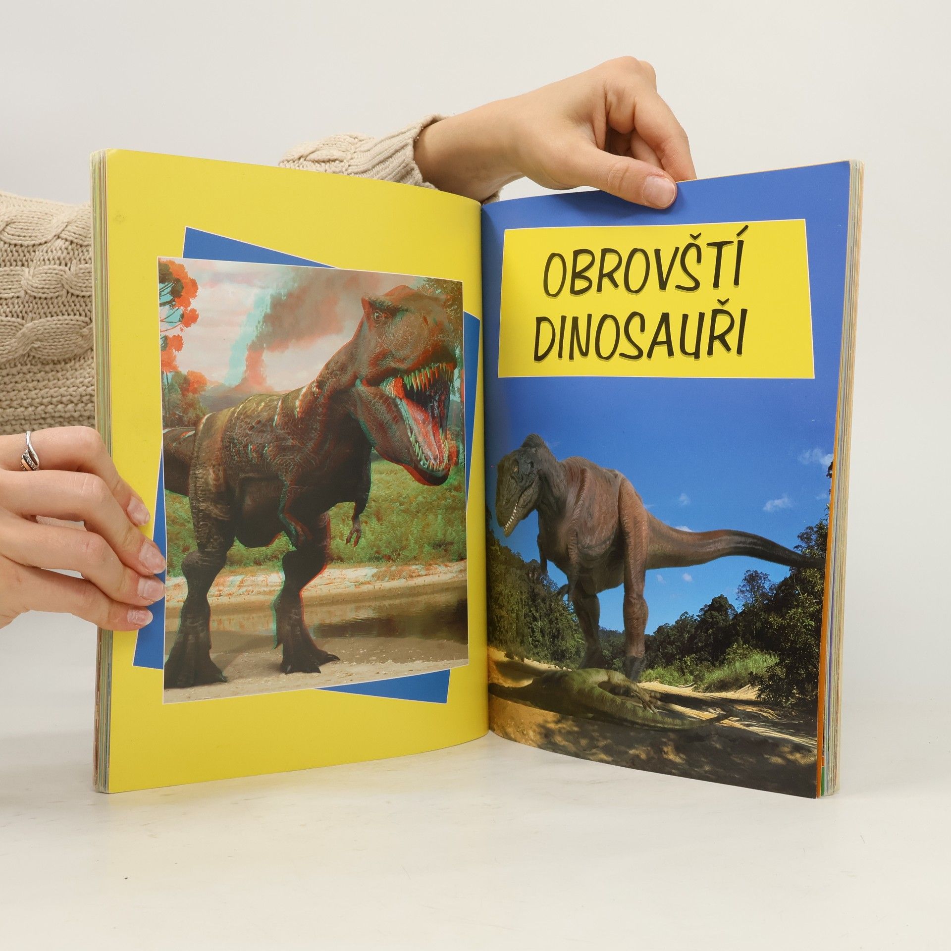 Kolektiv autorů Velcí dinosauři - 3D dobrodružství