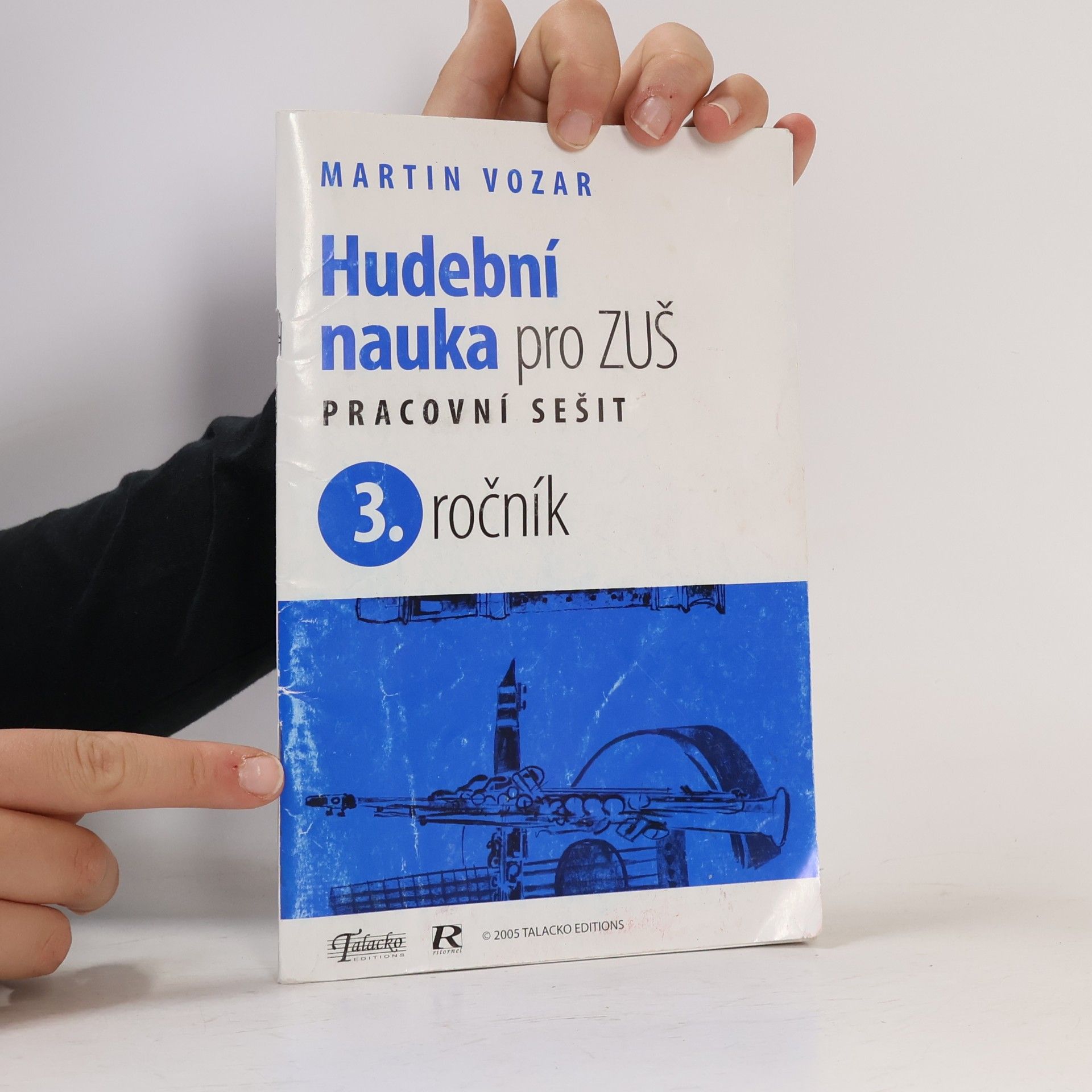 Martin Vozar Hudební nauka pro ZUŠ. Pracovní sešit. 3. ročník