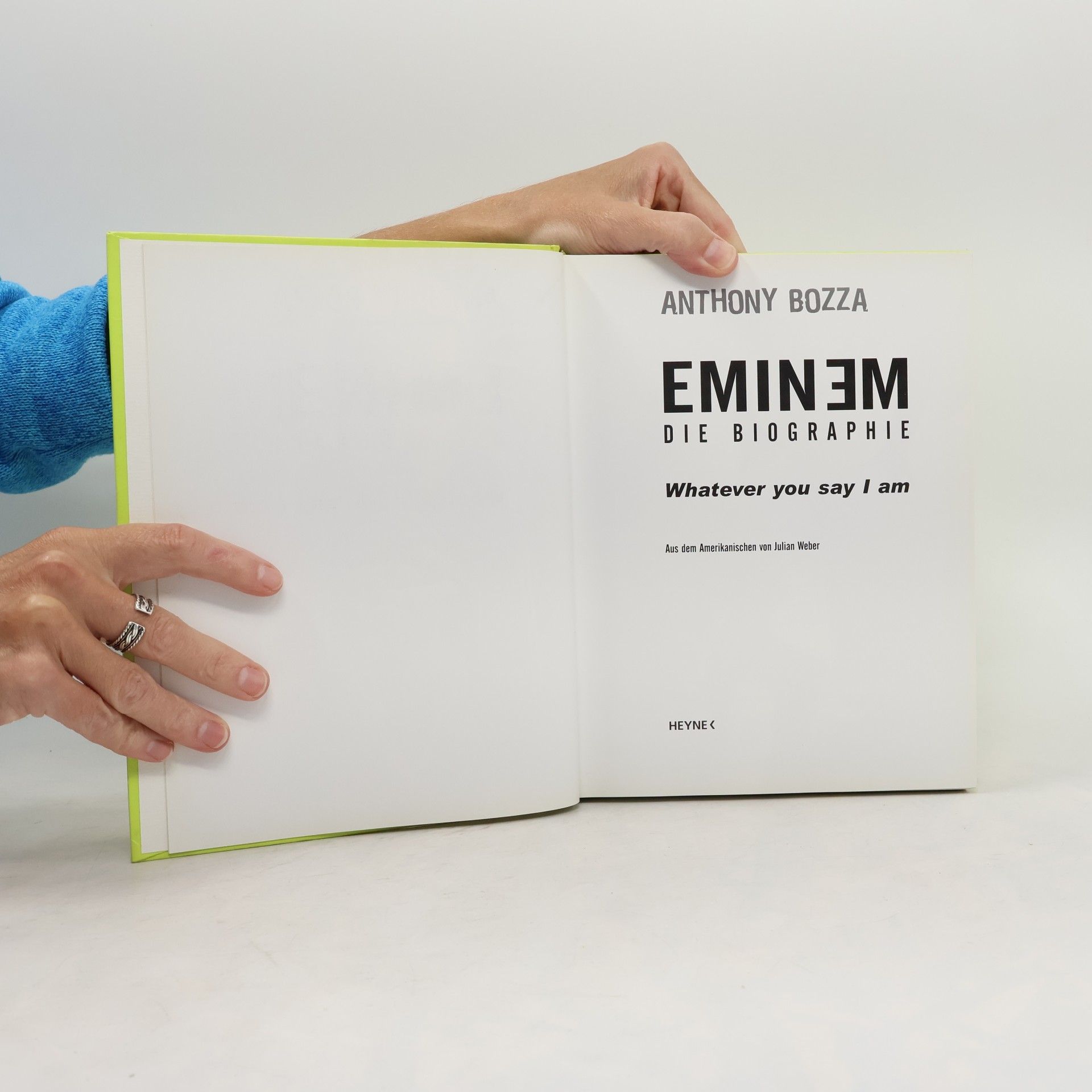 Anthony Bozza Eminem, Die Biographie
