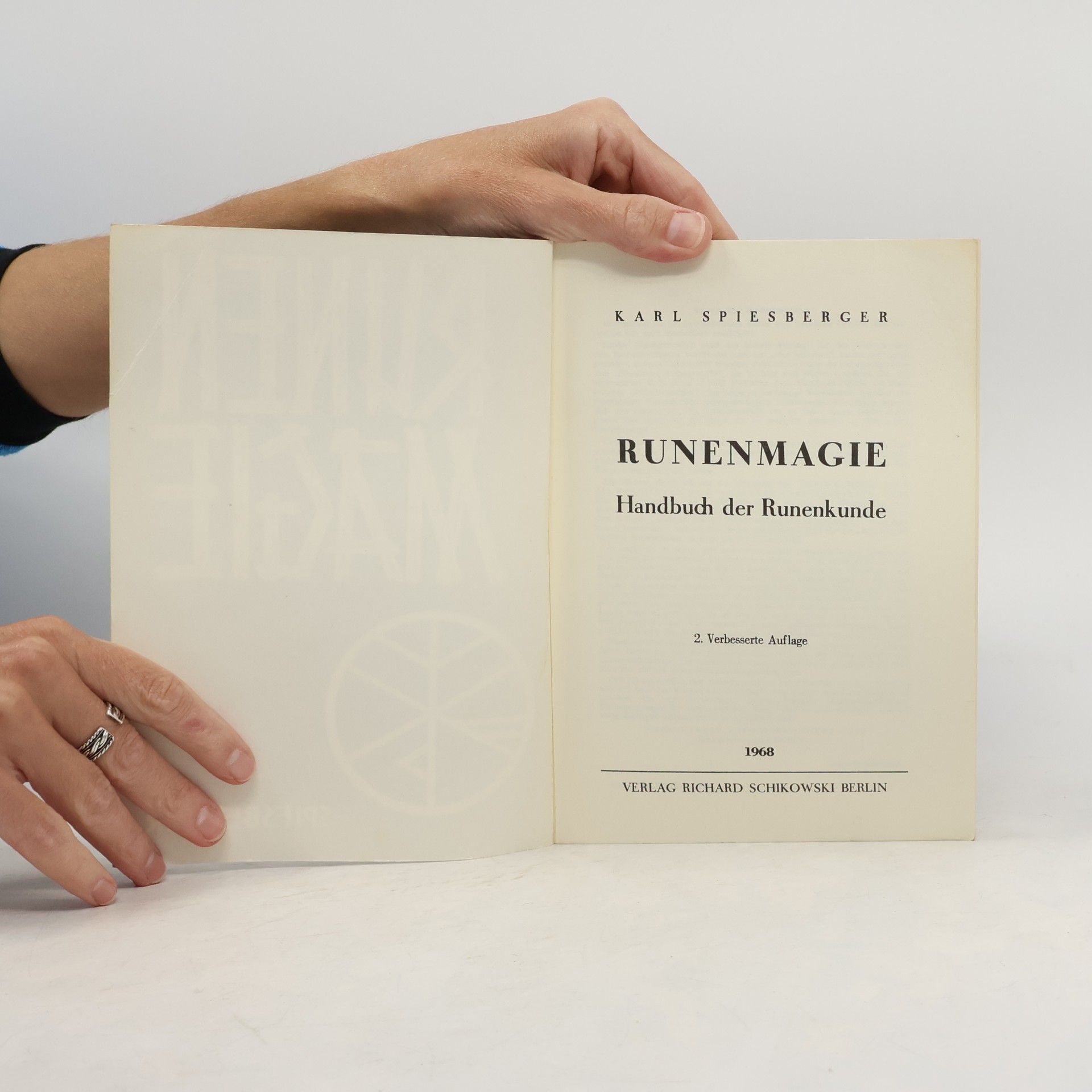 Karl Spiesberger Runenmagie