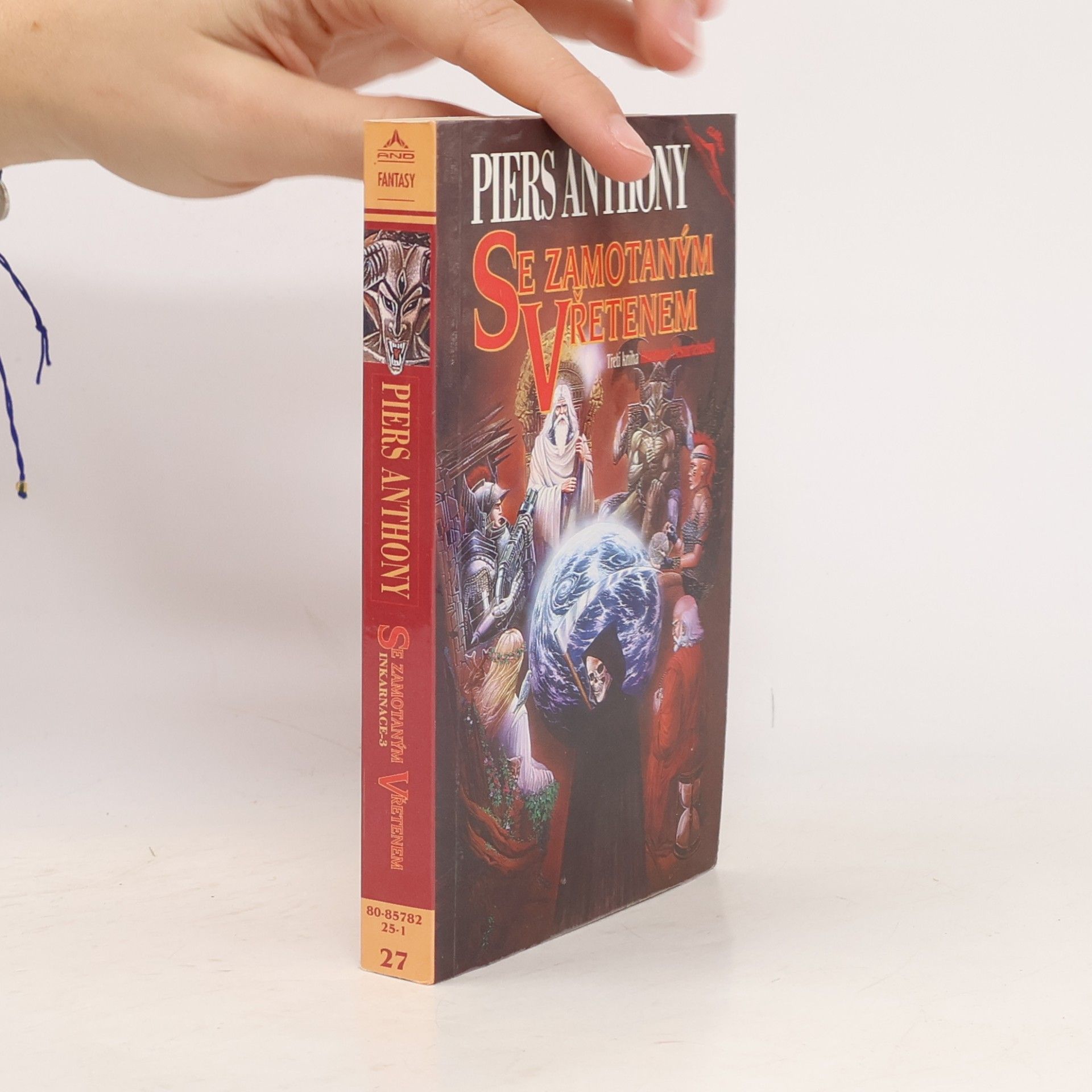 Piers Anthony Se zamotaným vřetenem