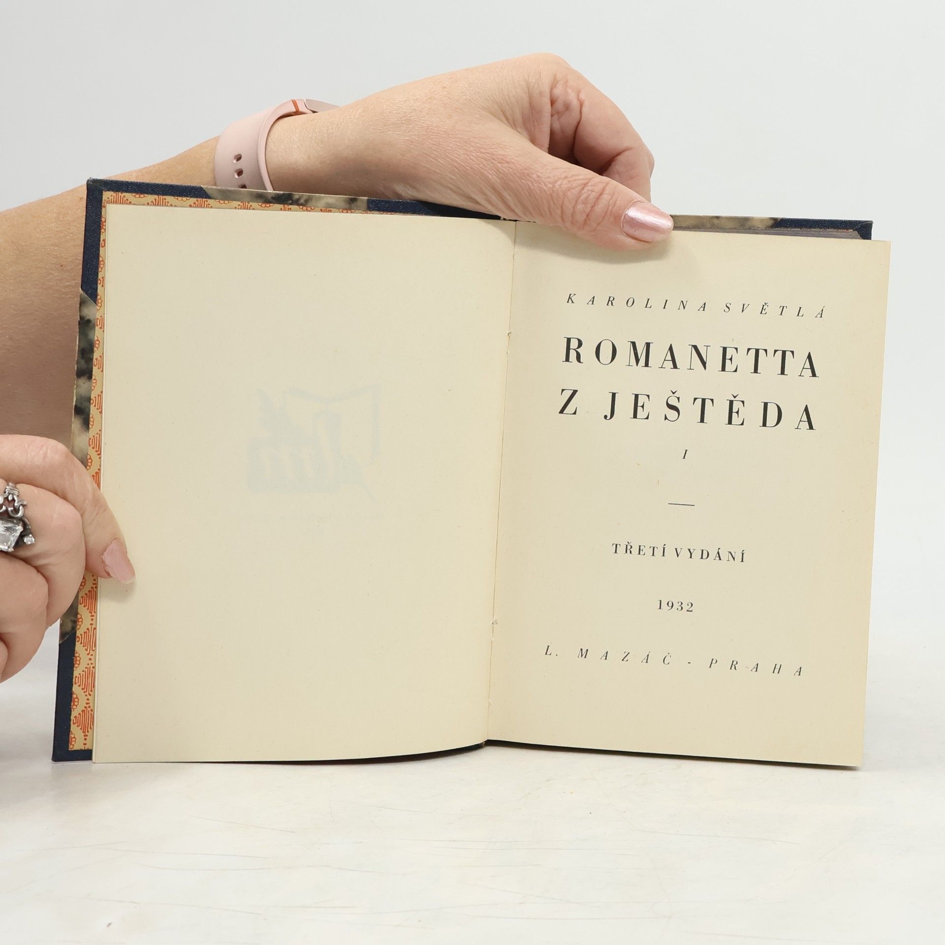 Karolina Světlá Romanetta z Ještěda I.