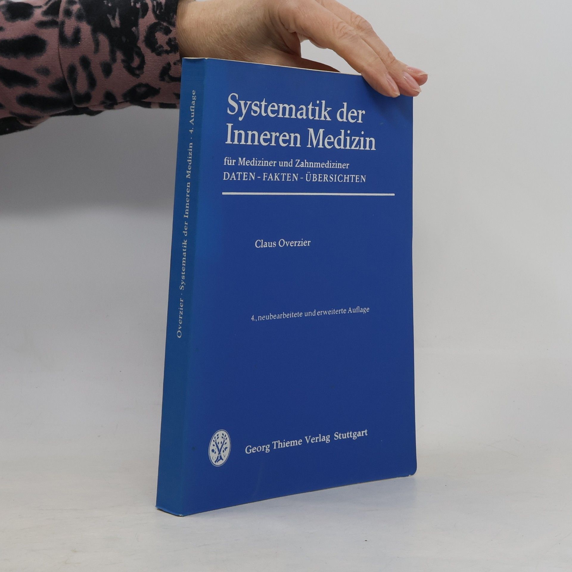 Claus Overzier Systematik der inneren Medizin
