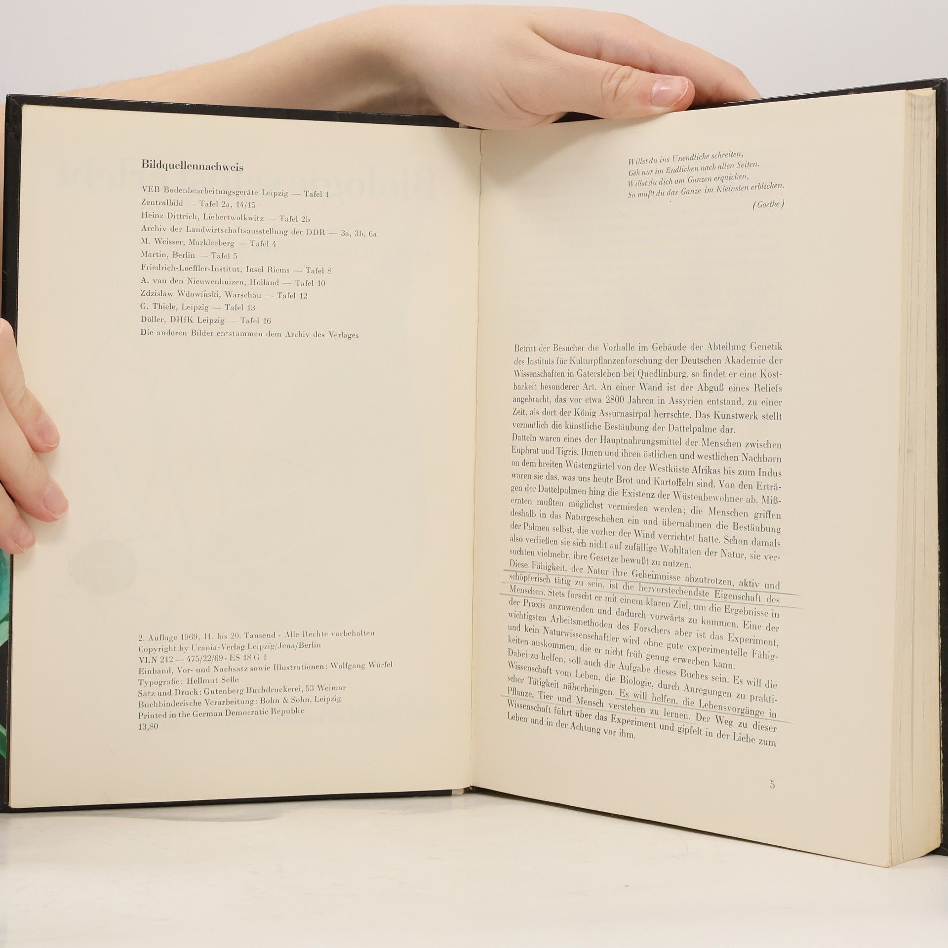 Eric H. Grosse Biologie selbst erlebt