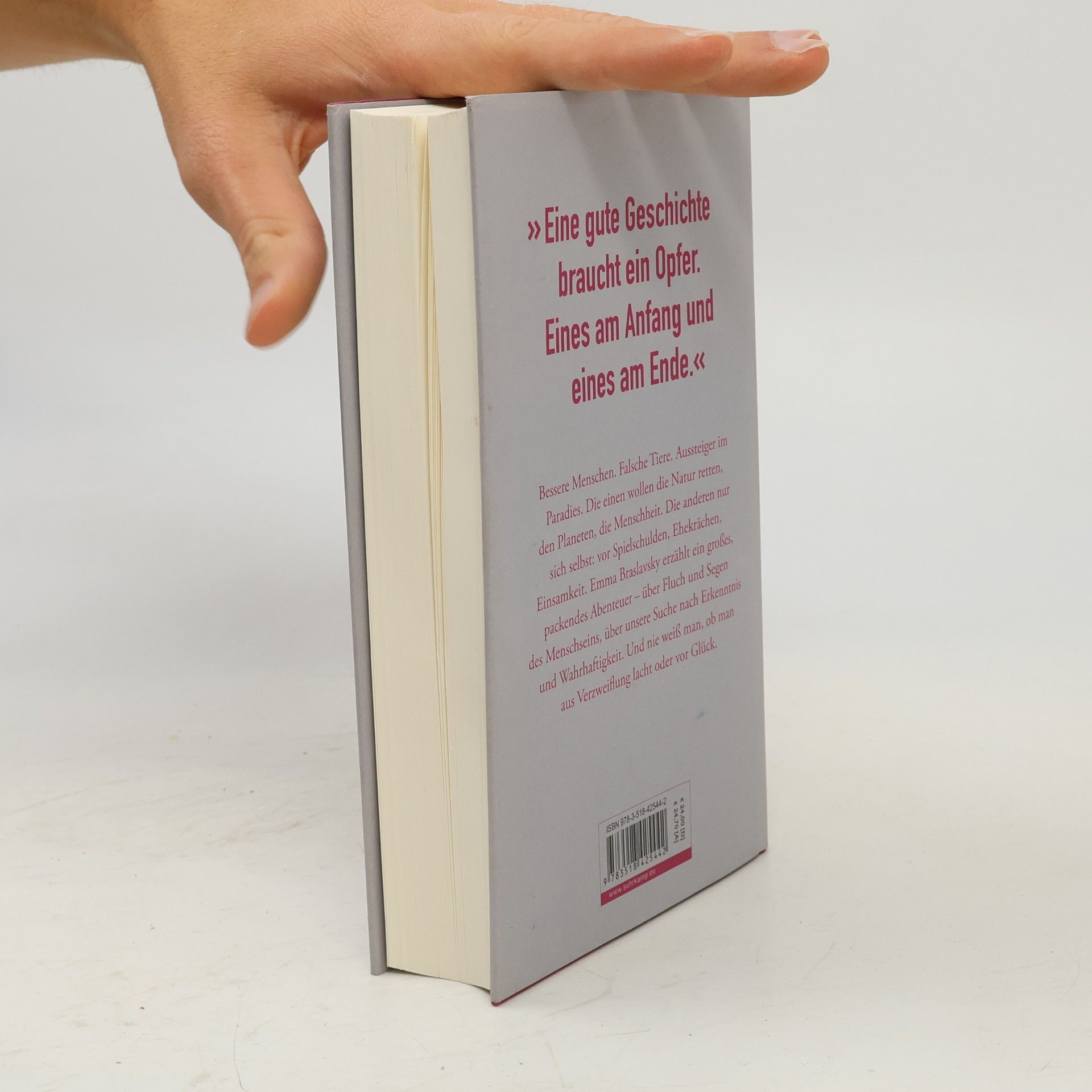 Emma Braslavsky Leben ist keine Art, mit einem Tier umzugehen