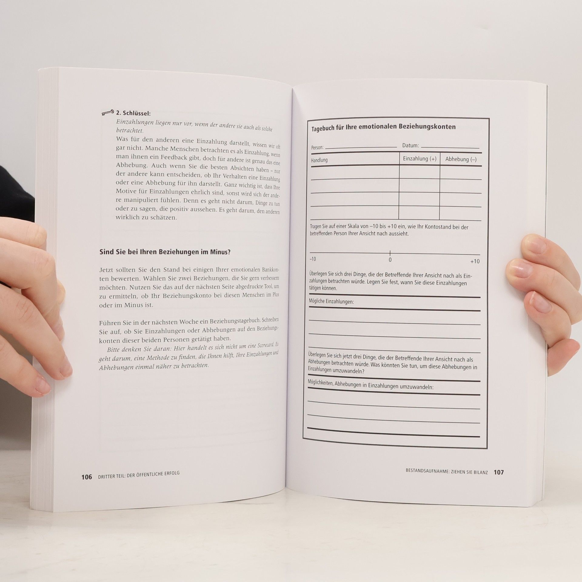 Stephen Covey Die 7 Wege zur Effektivität - Workbook