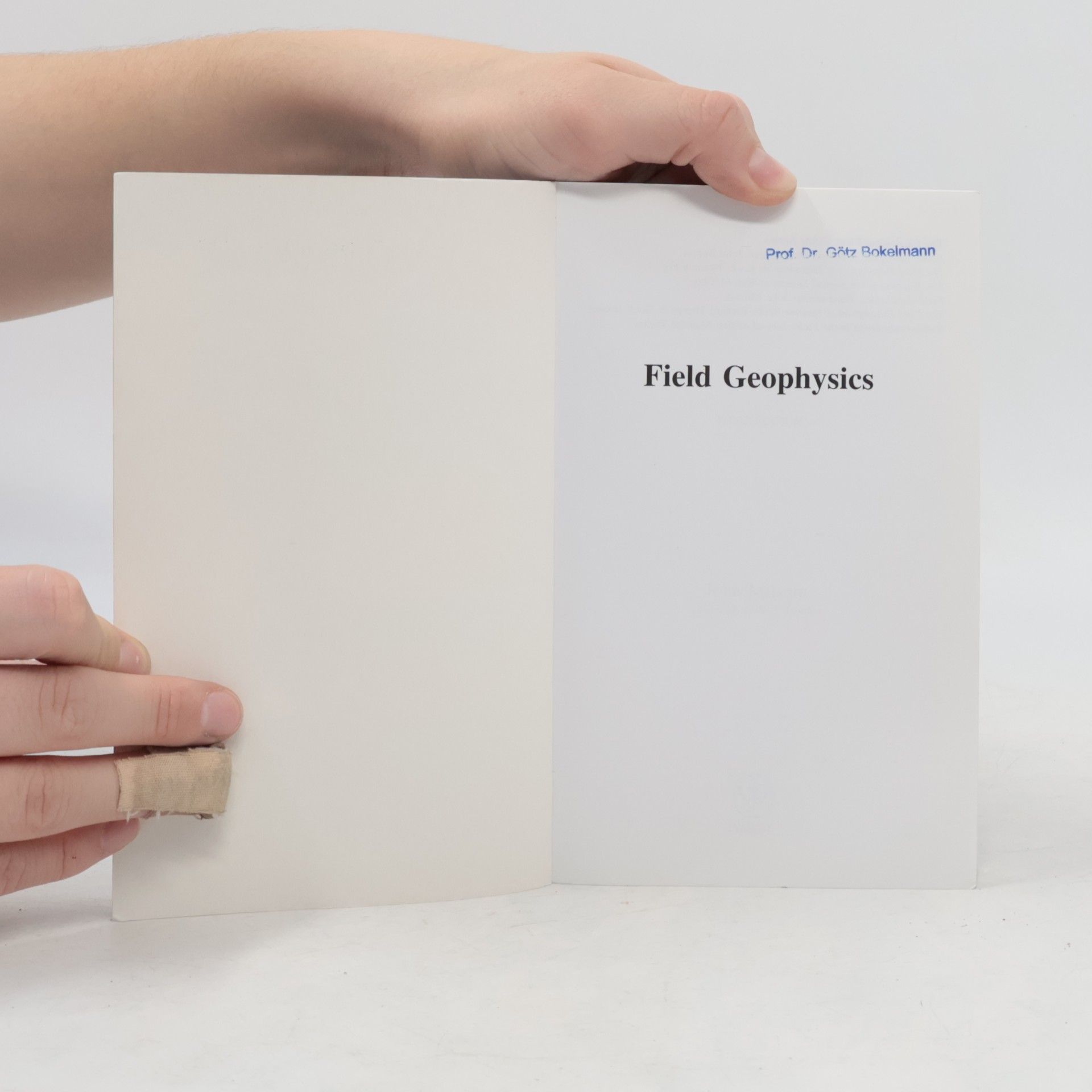 John Milsom The Geological Field Guide Series: Field Geophysics