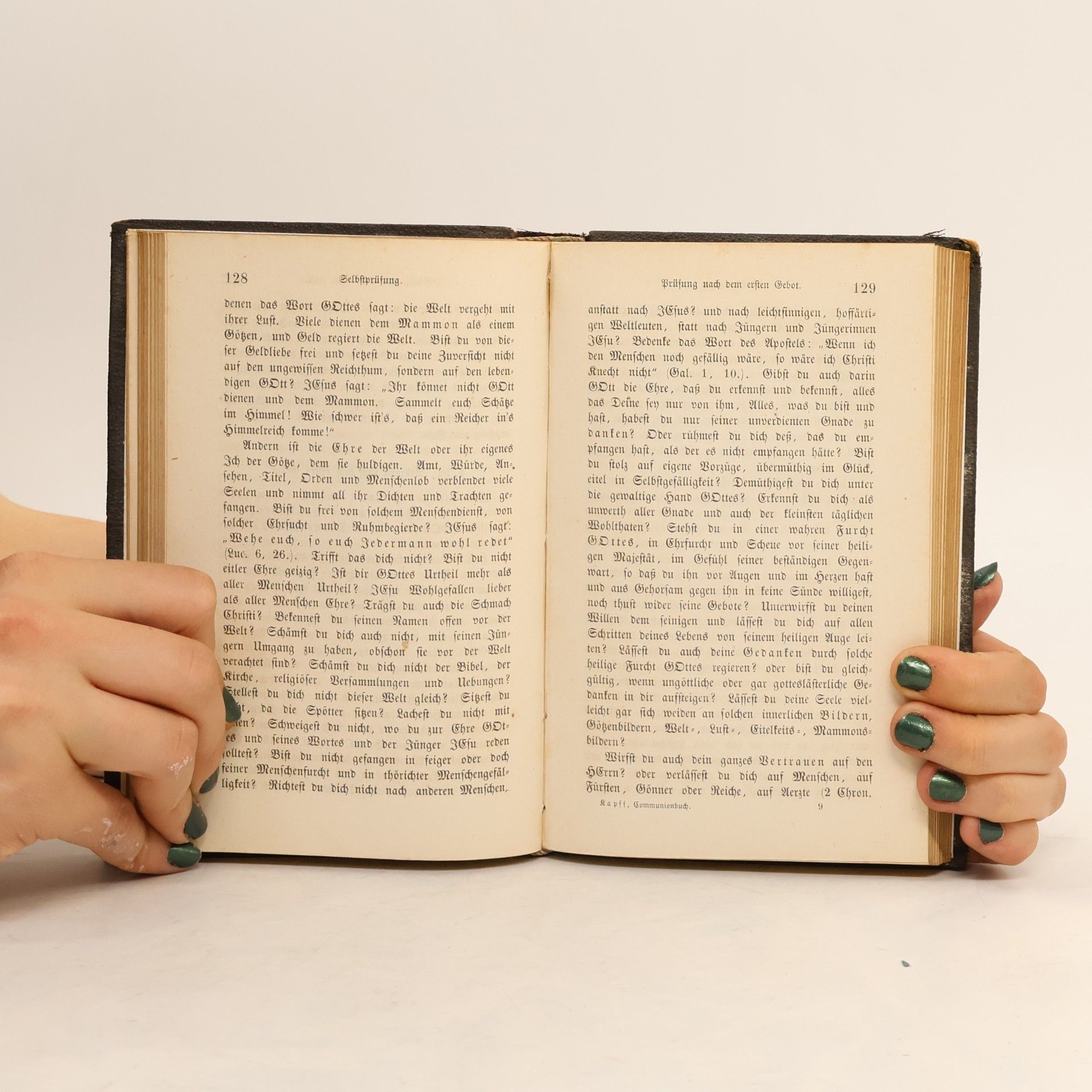 Kopf Communionbuch