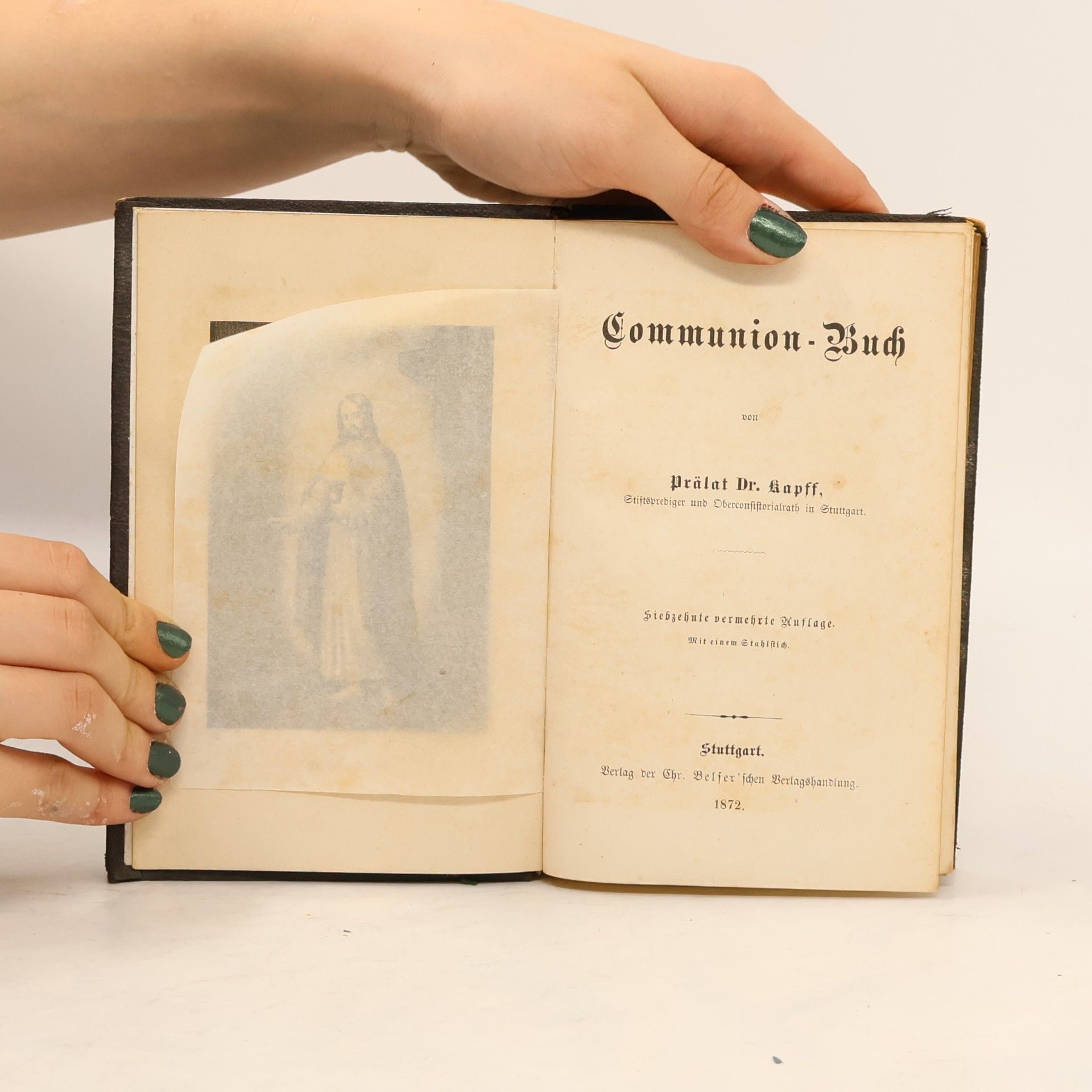 Kopf Communionbuch