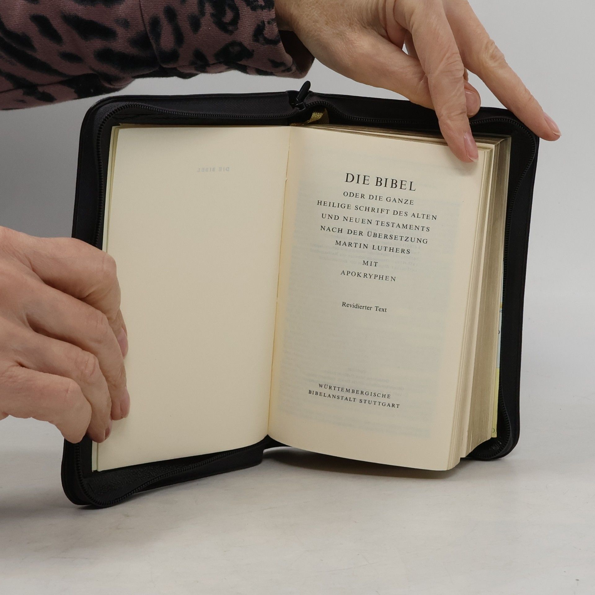 Martin Luther Die Bibel, nach der Übersetzung Martin Luthers Martin Luther