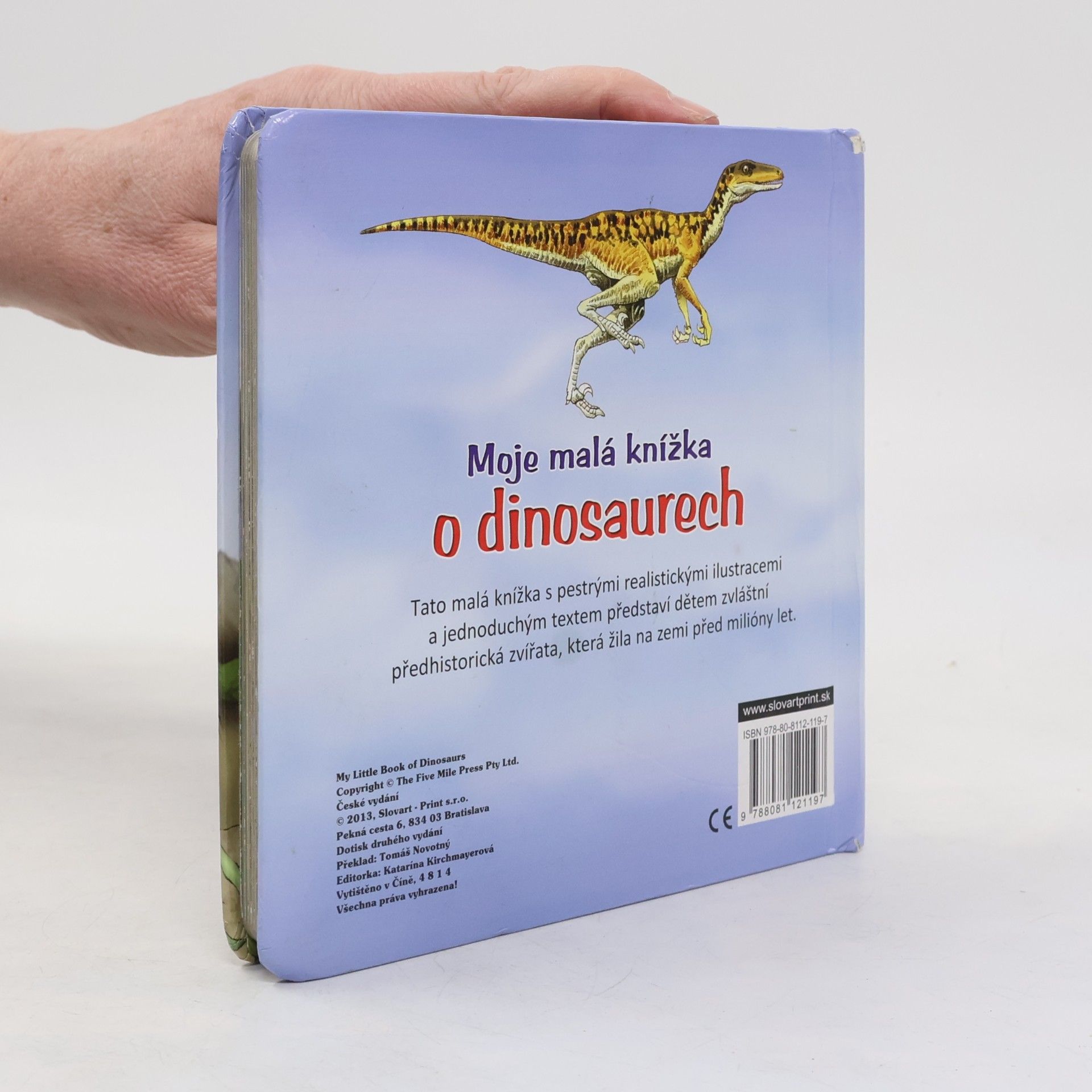 Tomáš Novotný Moje malá knížka o dinosaurech