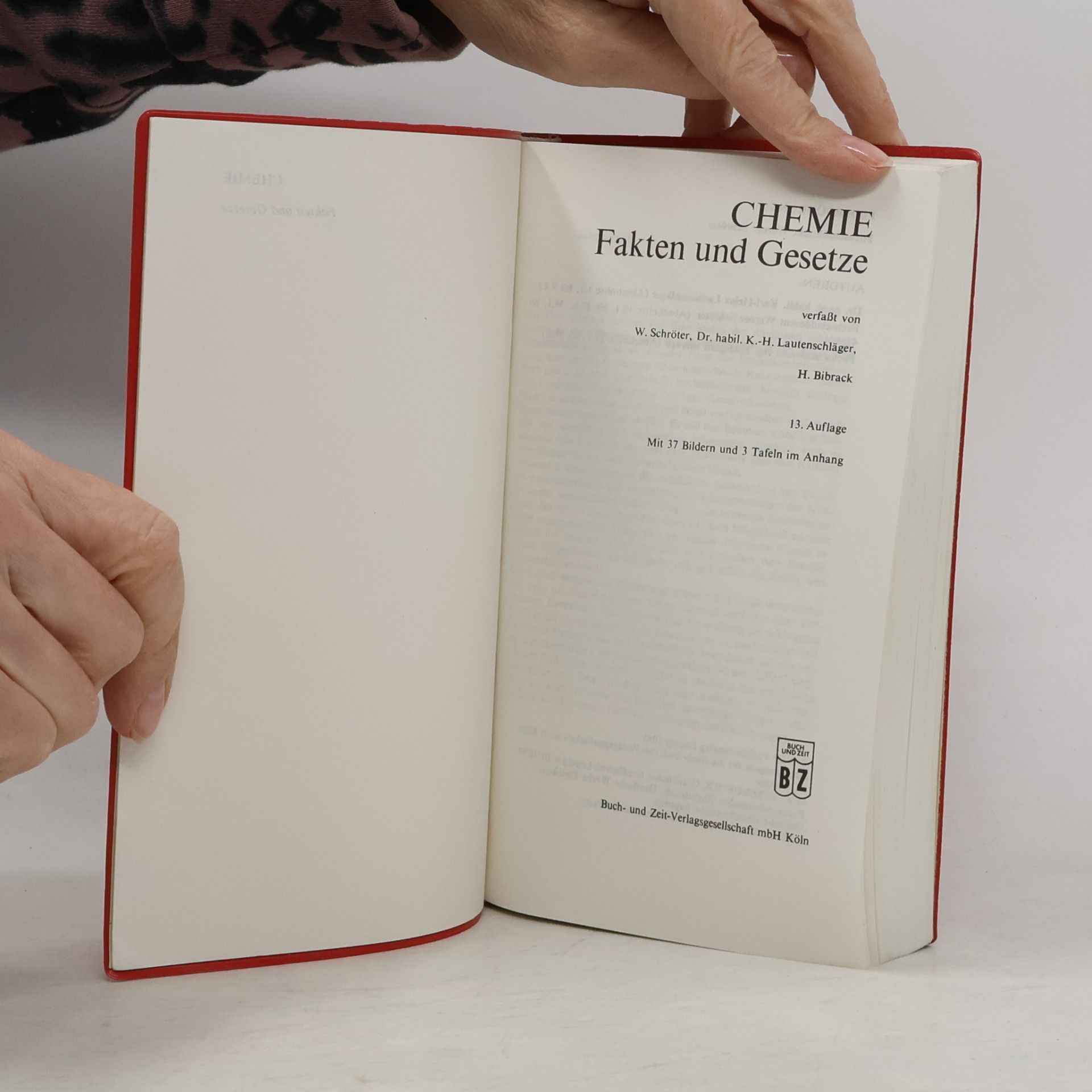 Various authors Chemie. Fakten und Gesetze