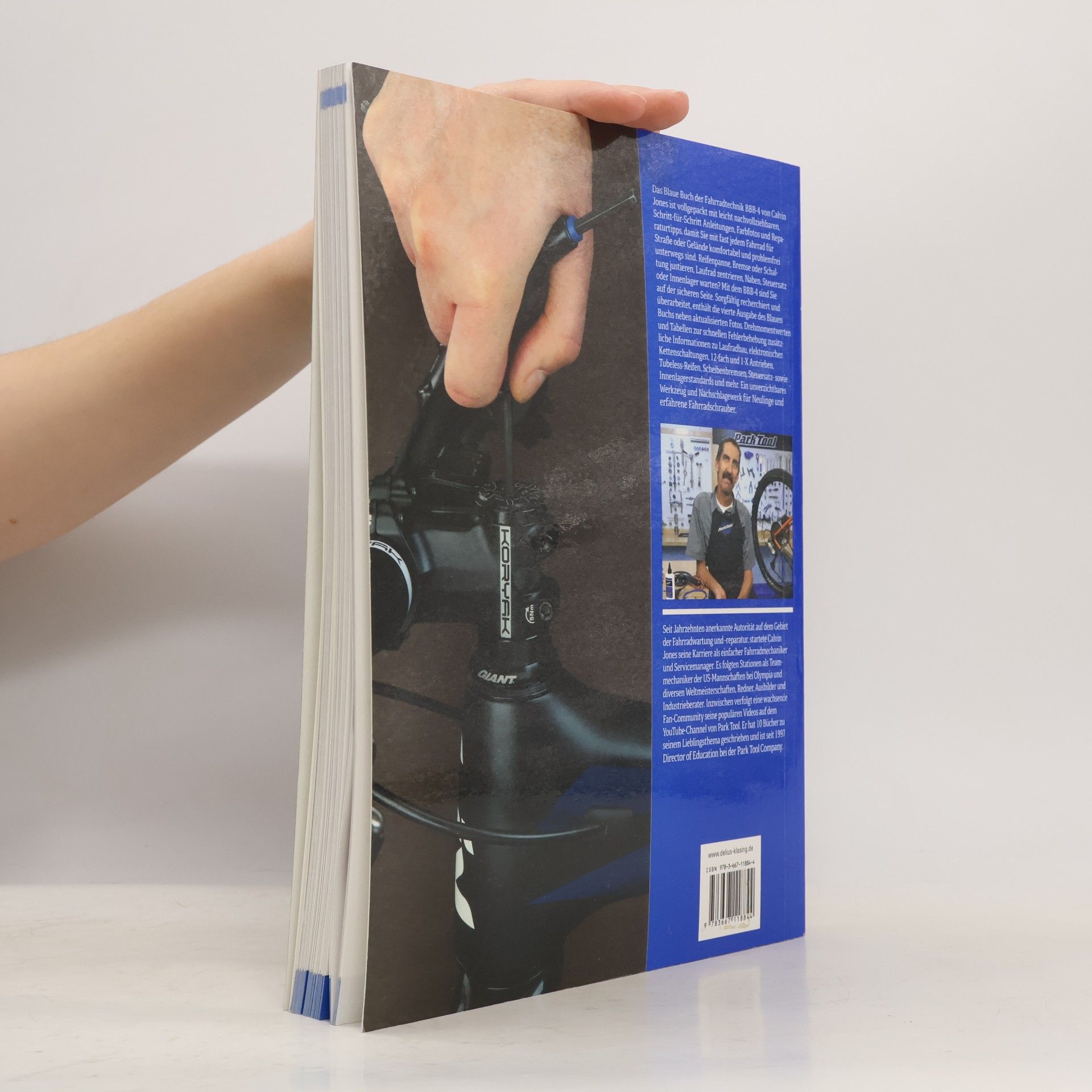 Calvin Jones Das Blaue Buch der Fahrradtechnik