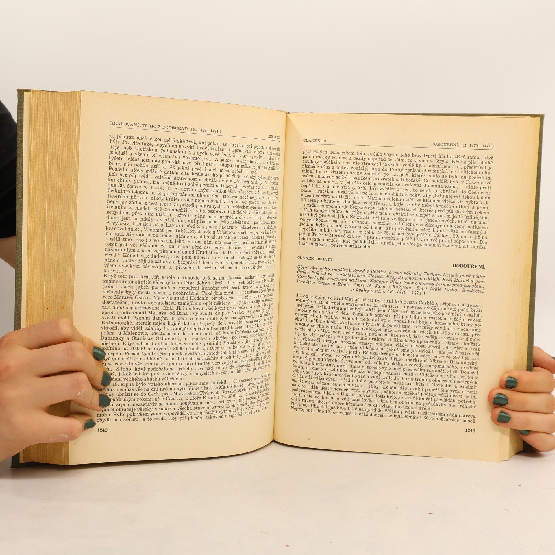 František Palacký Dějiny národu českého v Čechách a na Moravě IV-V