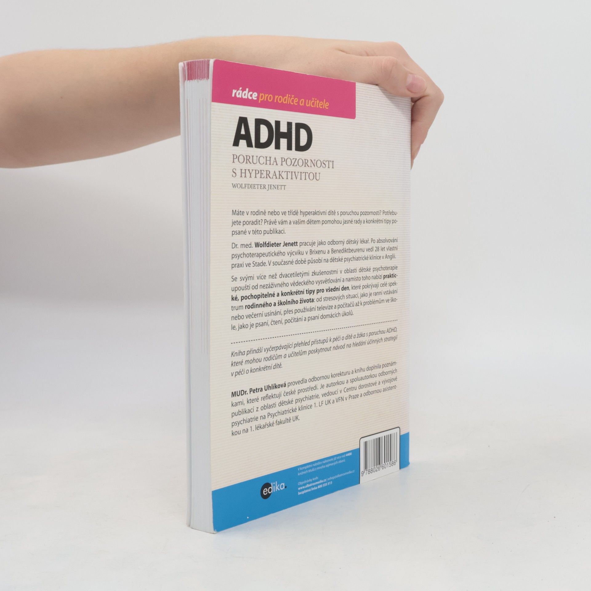 Wolfdieter Jenett ADHD - 100 tipů pro rodiče a učitele