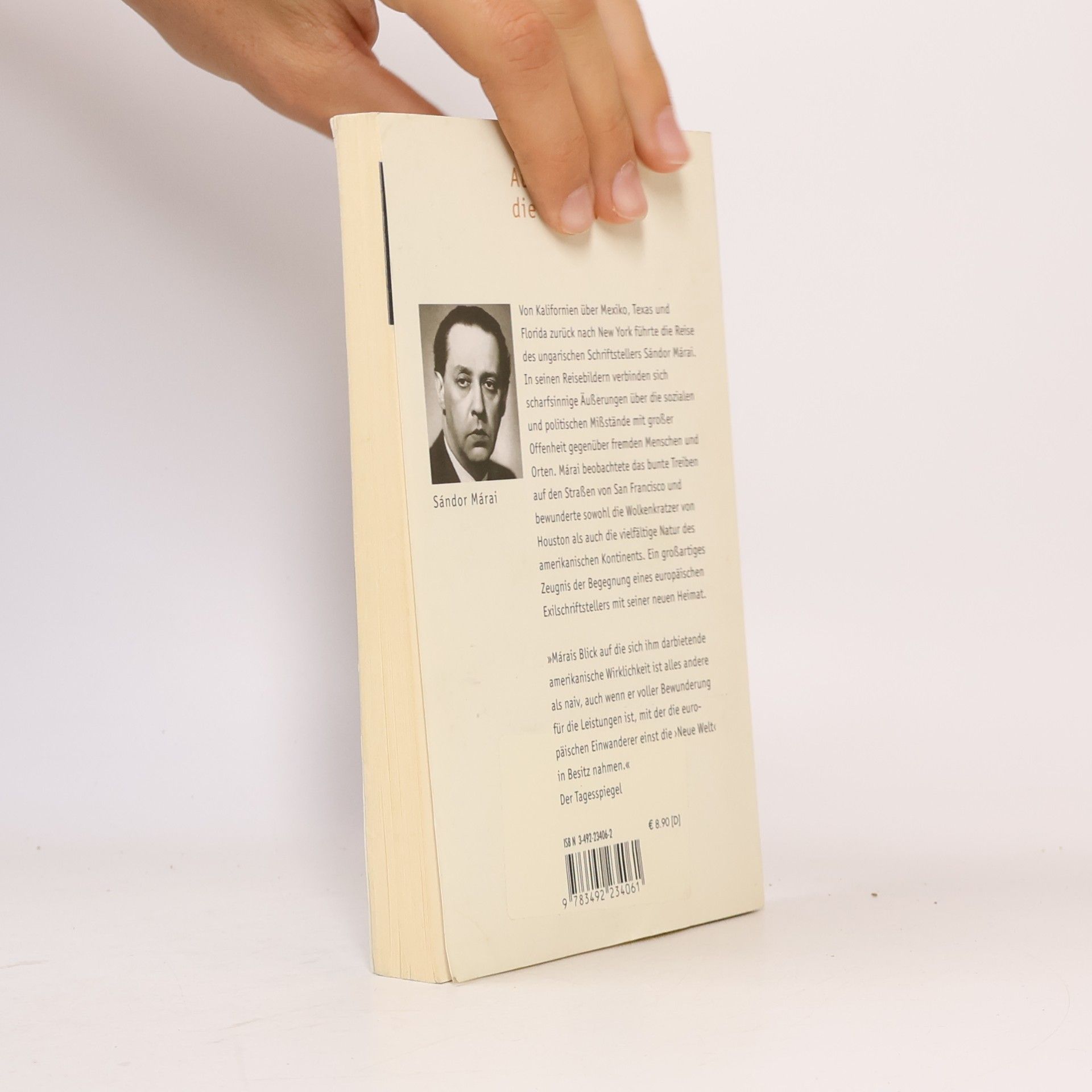Sándor Márai Der Wind kommt vom Westen