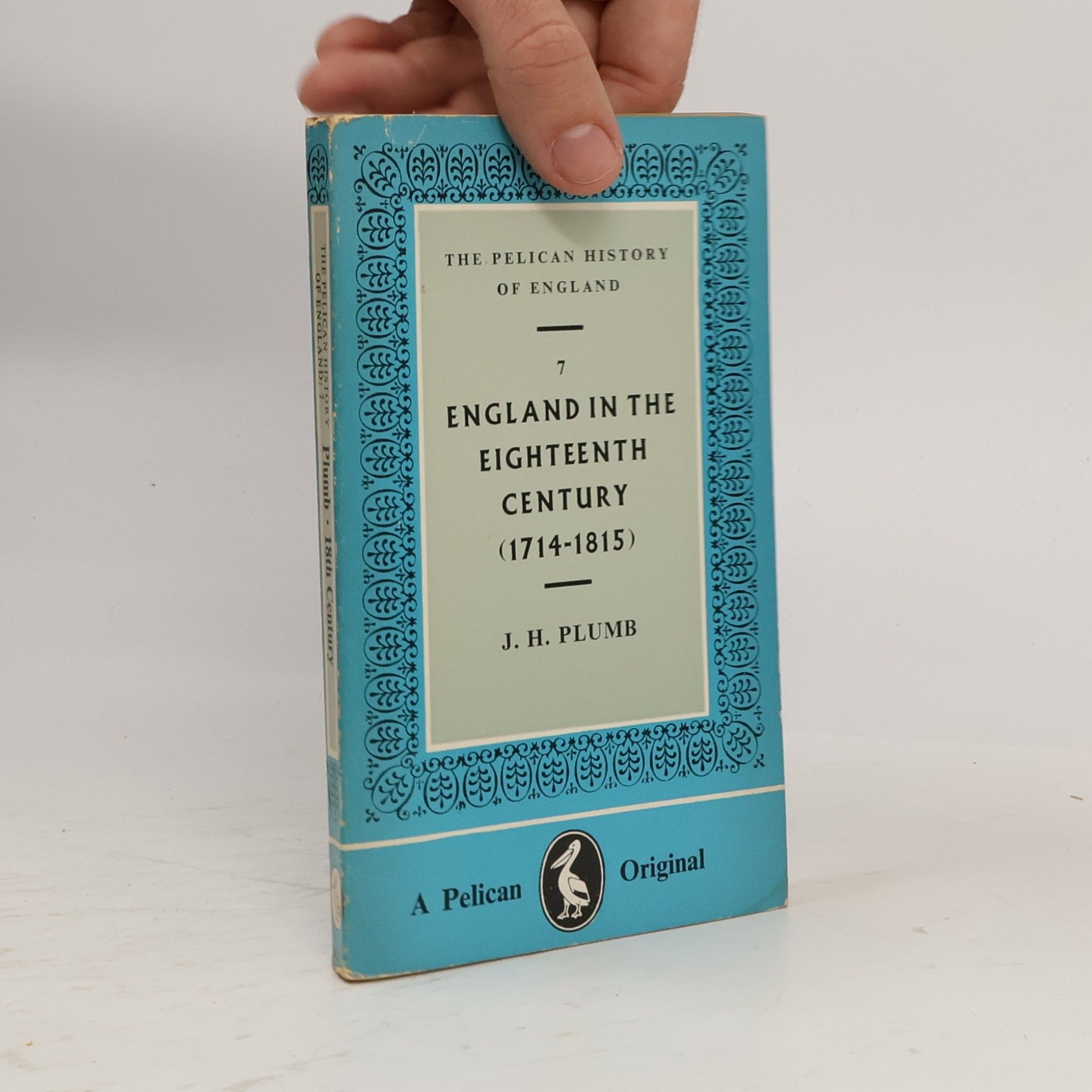 John Harold Plumb England in the eighteenth century