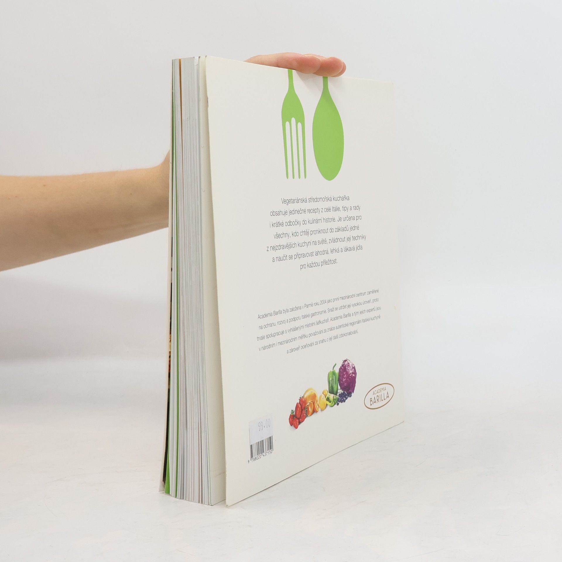 Lorena Carrara Vegetariánská středomořská kuchařka