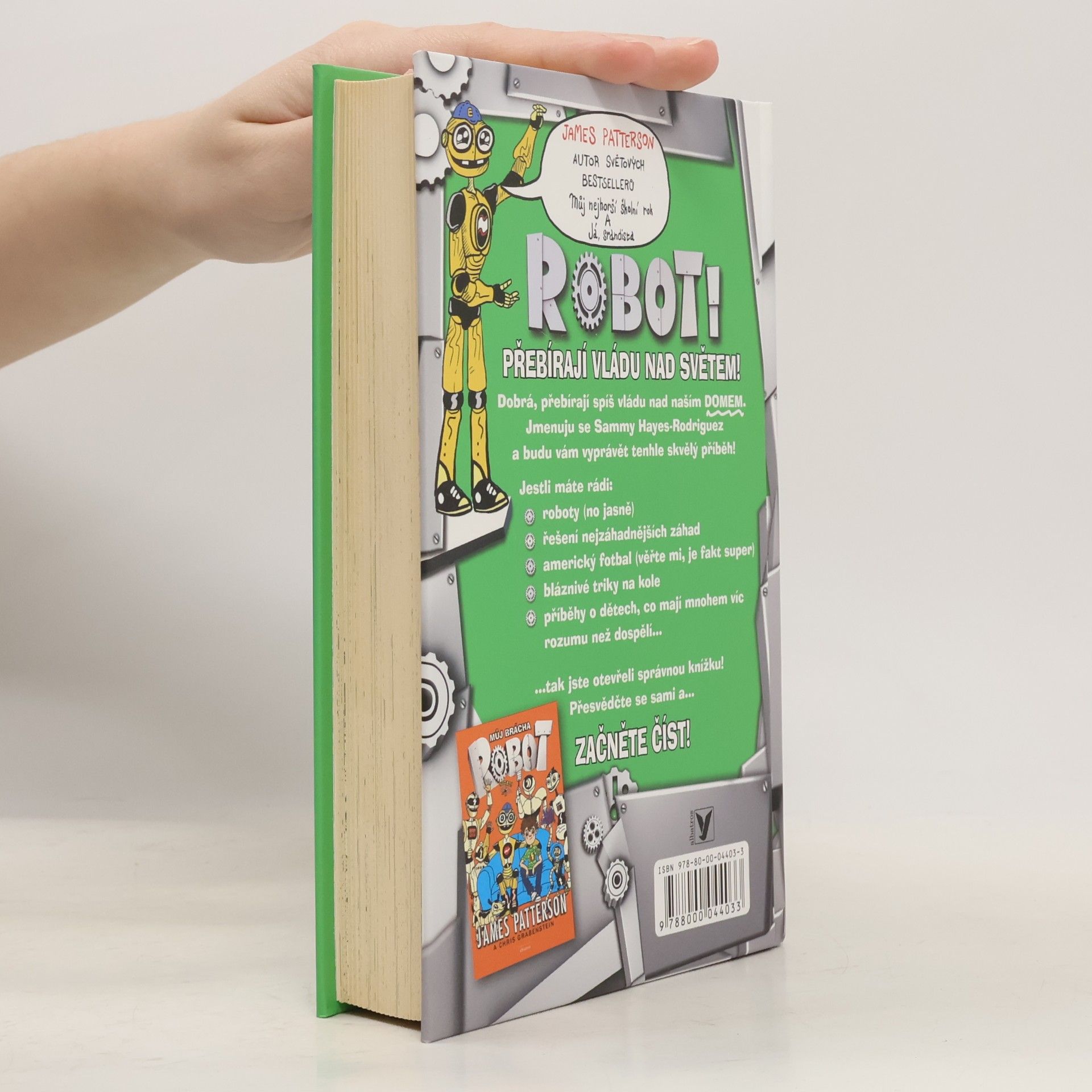James Patterson Můj brácha robot. Roboti se zbláznili!