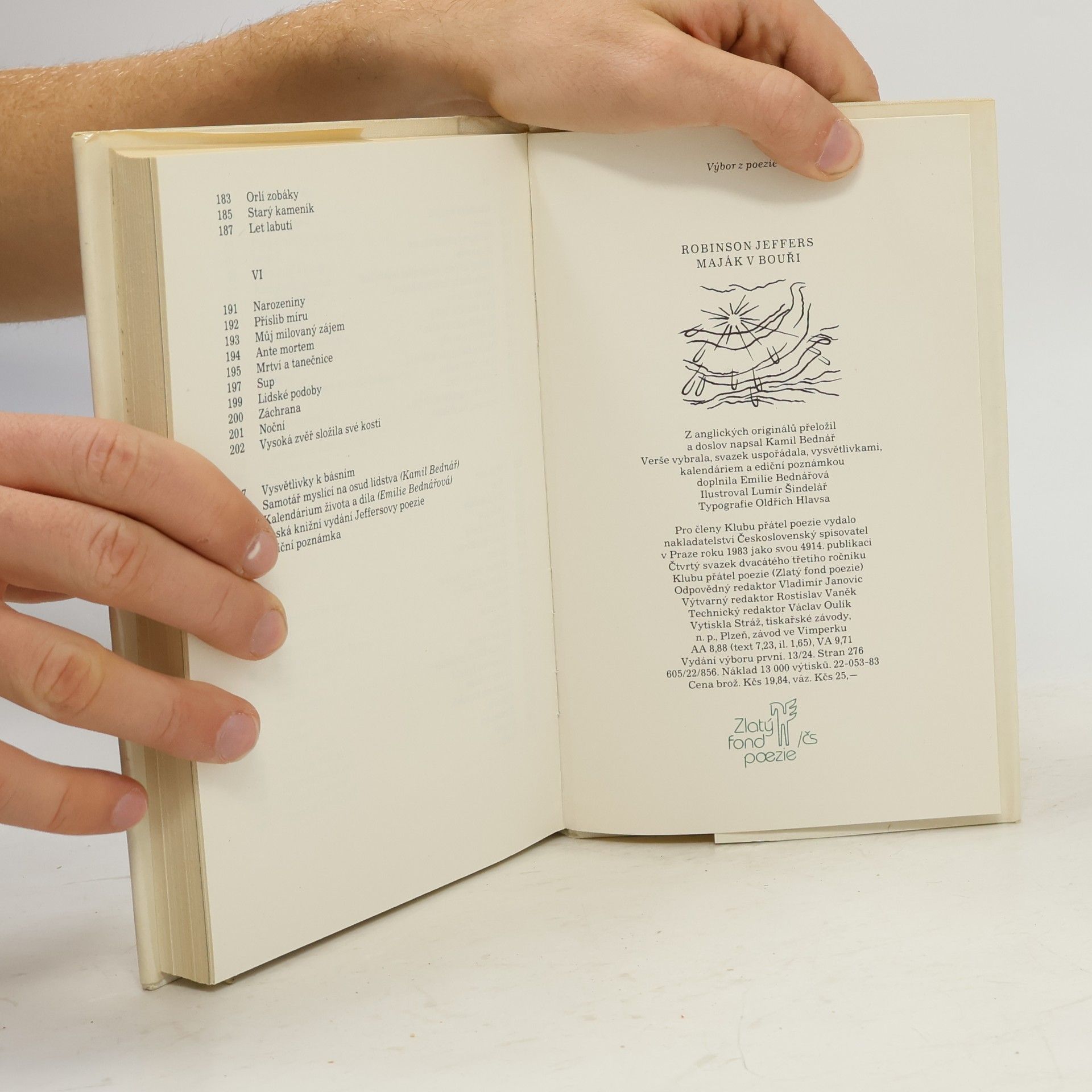 Robinson Jeffers Maják v bouři