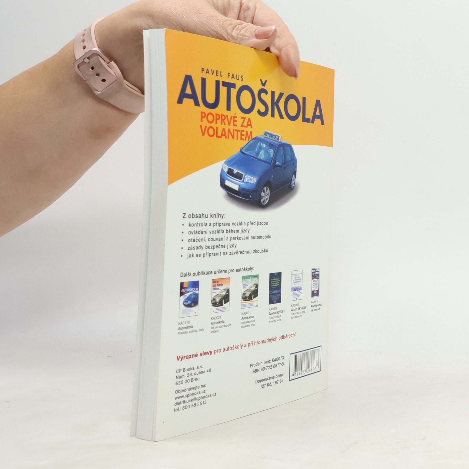 Pavel Faus Autoškola : poprvé za volantem