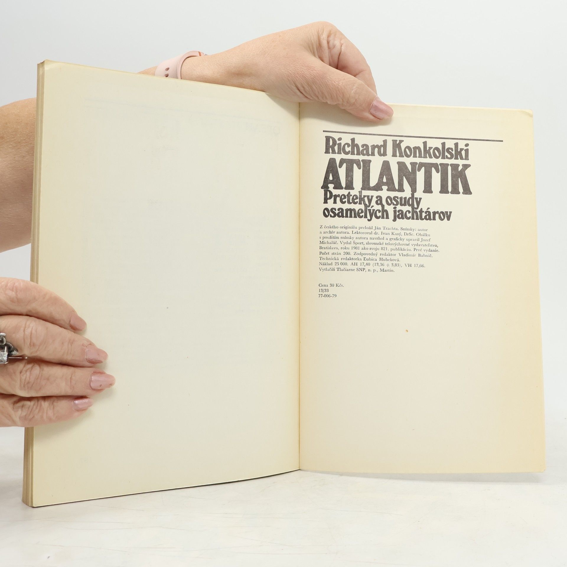 Richard Konkolski Atlantik. Preteky a osudy osamelých jachtárov