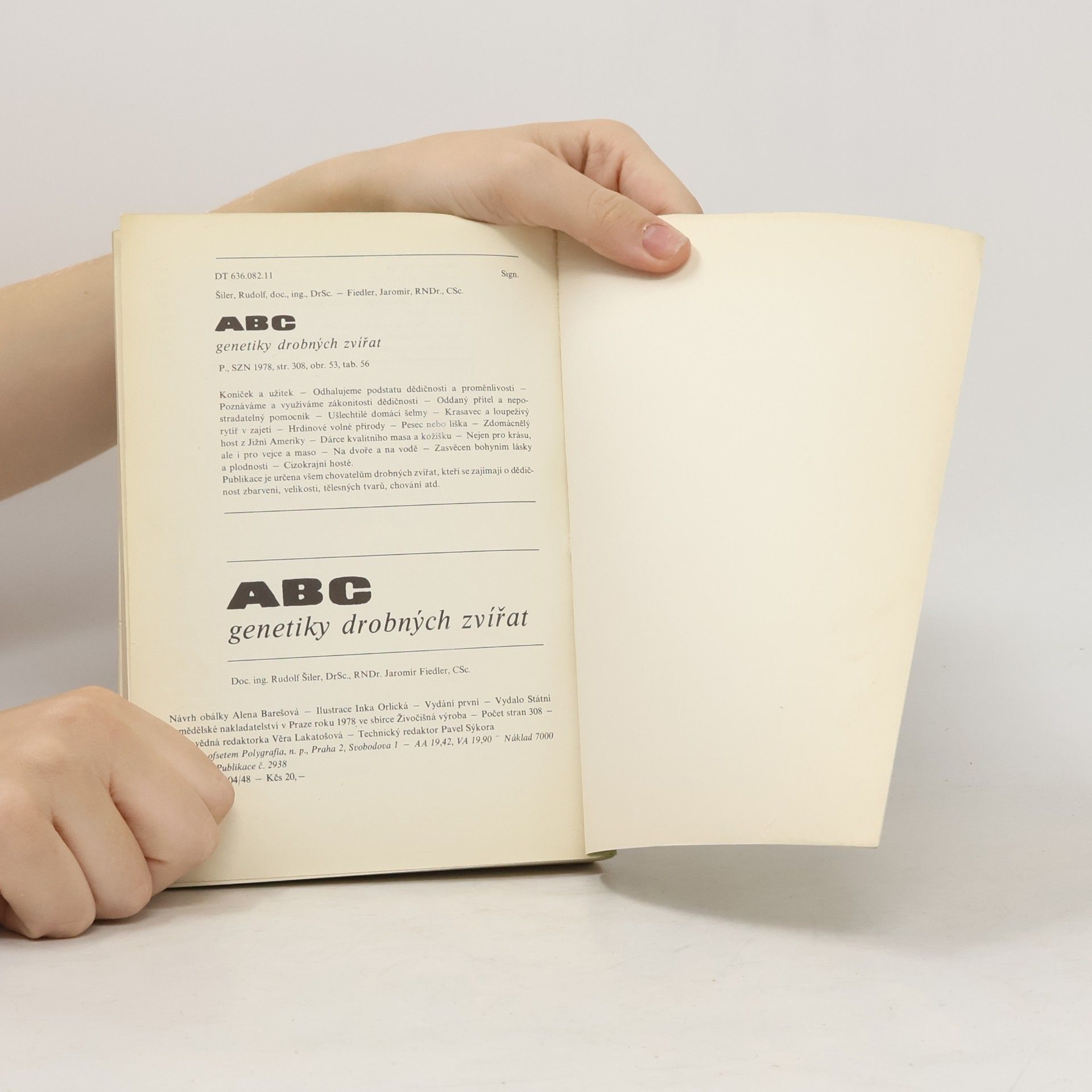 Rudolf Šiler ABC genetiky drobných zvířat