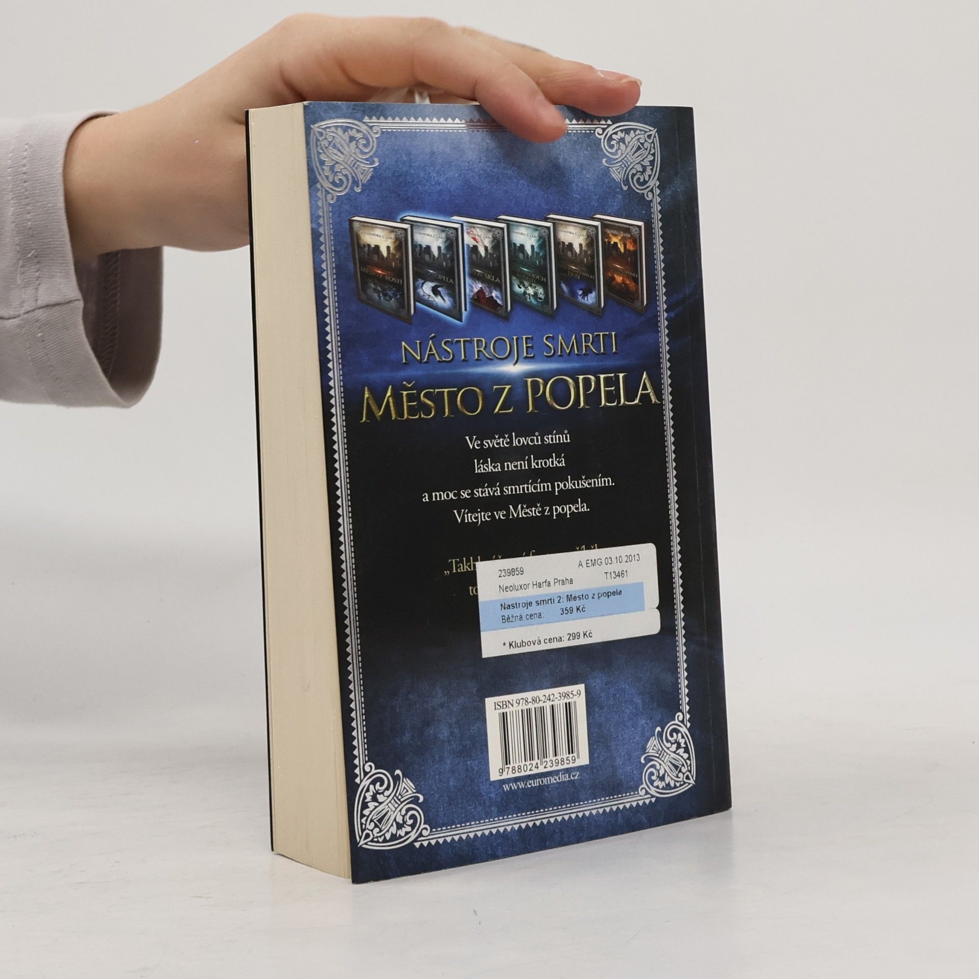 Cassandra Clare Nástroje smrti 2: Město z popela