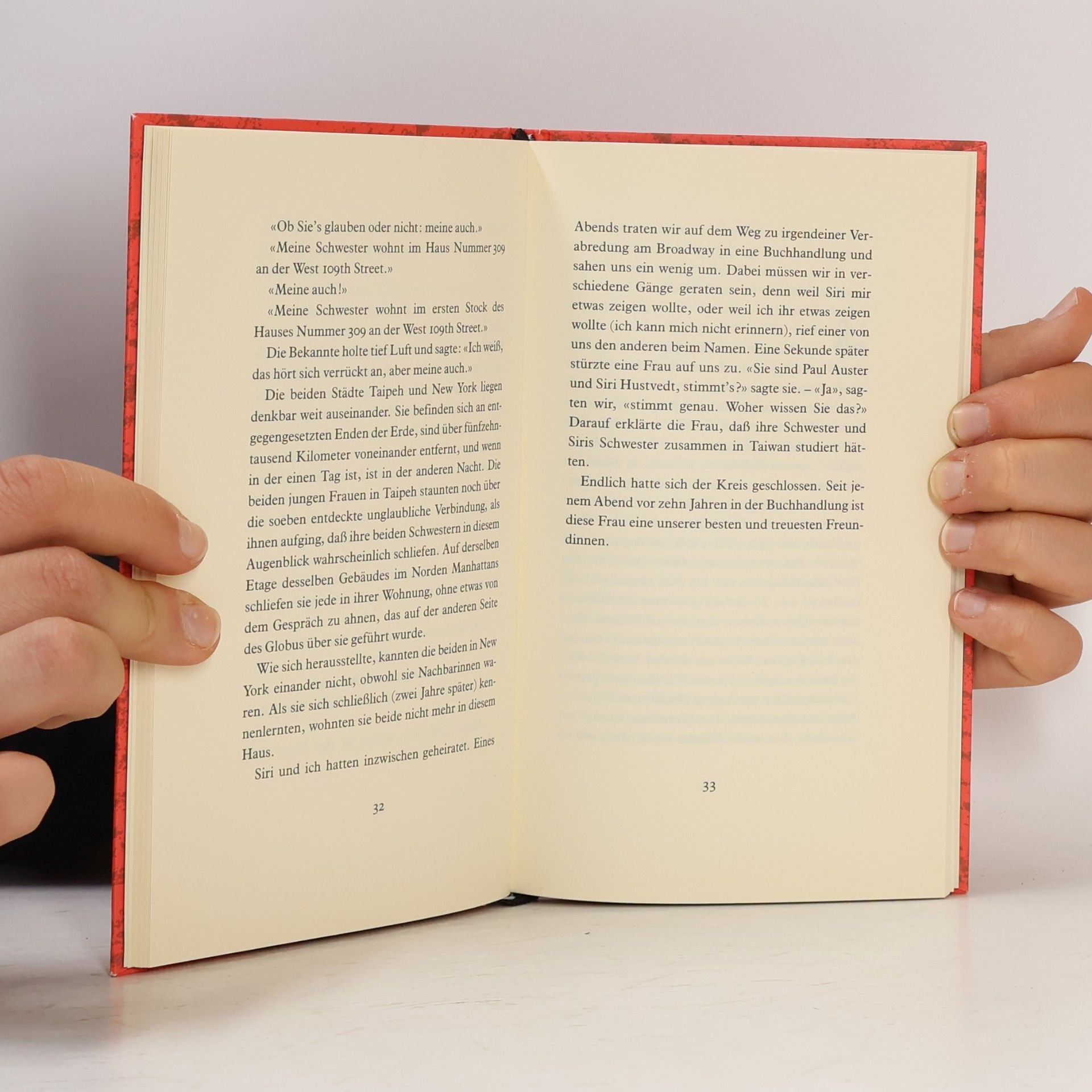 Paul Auster Das rote Notizbuch