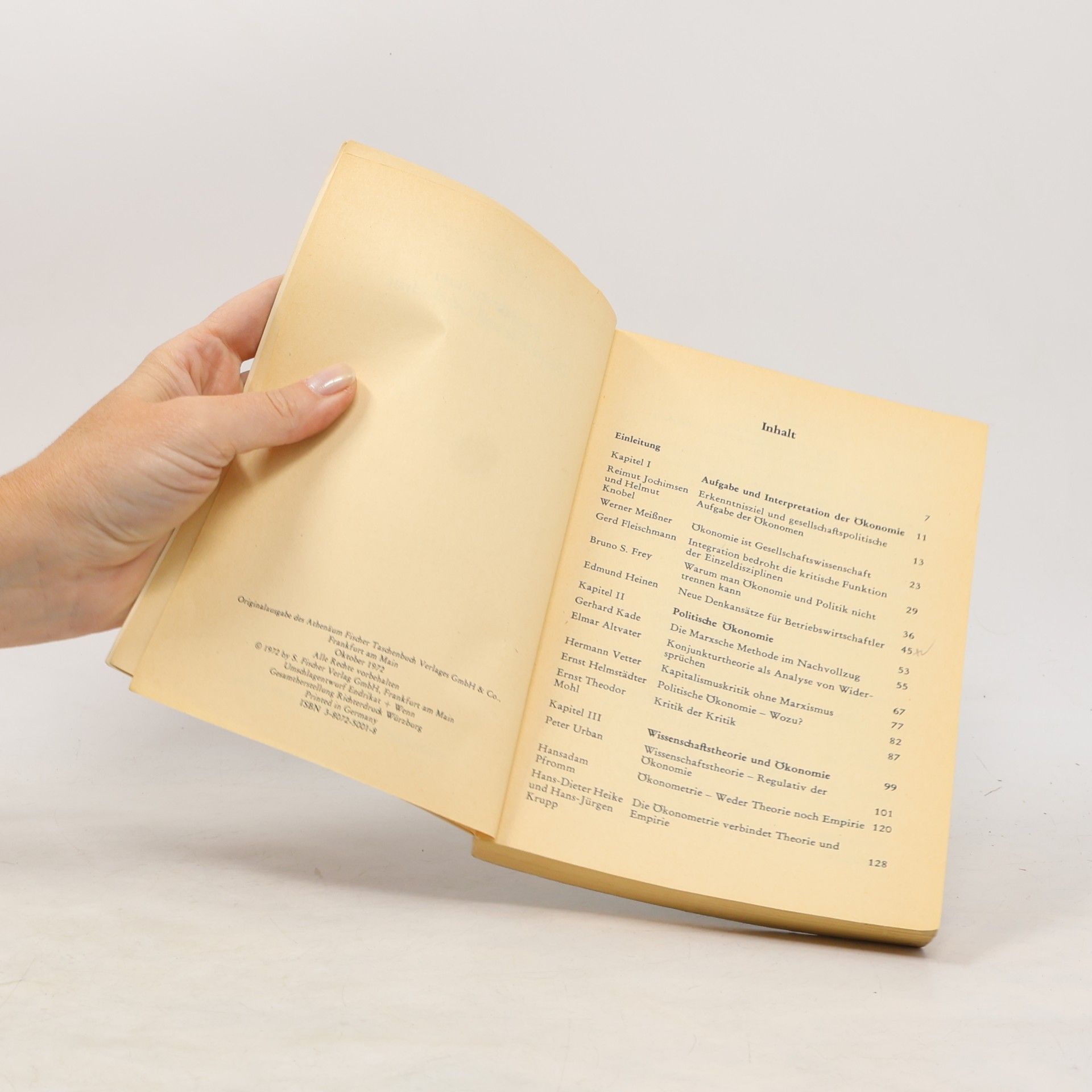 Regina Molitor Kontaktstudium - Ökonomie und Gesellschaft
