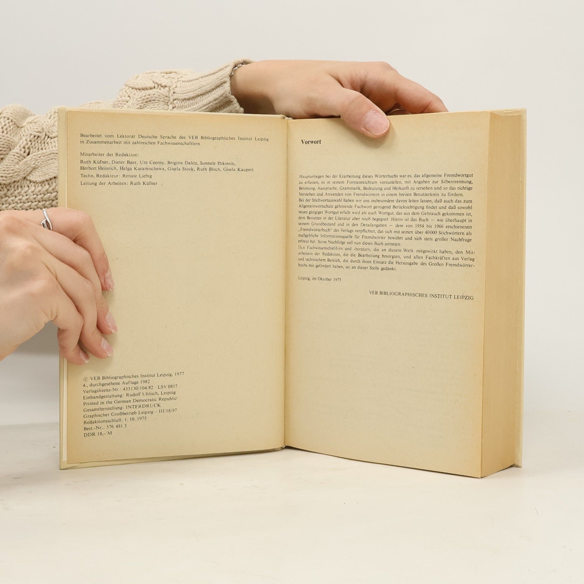 Ruth Küfner Grosses Fremdwörterbuch