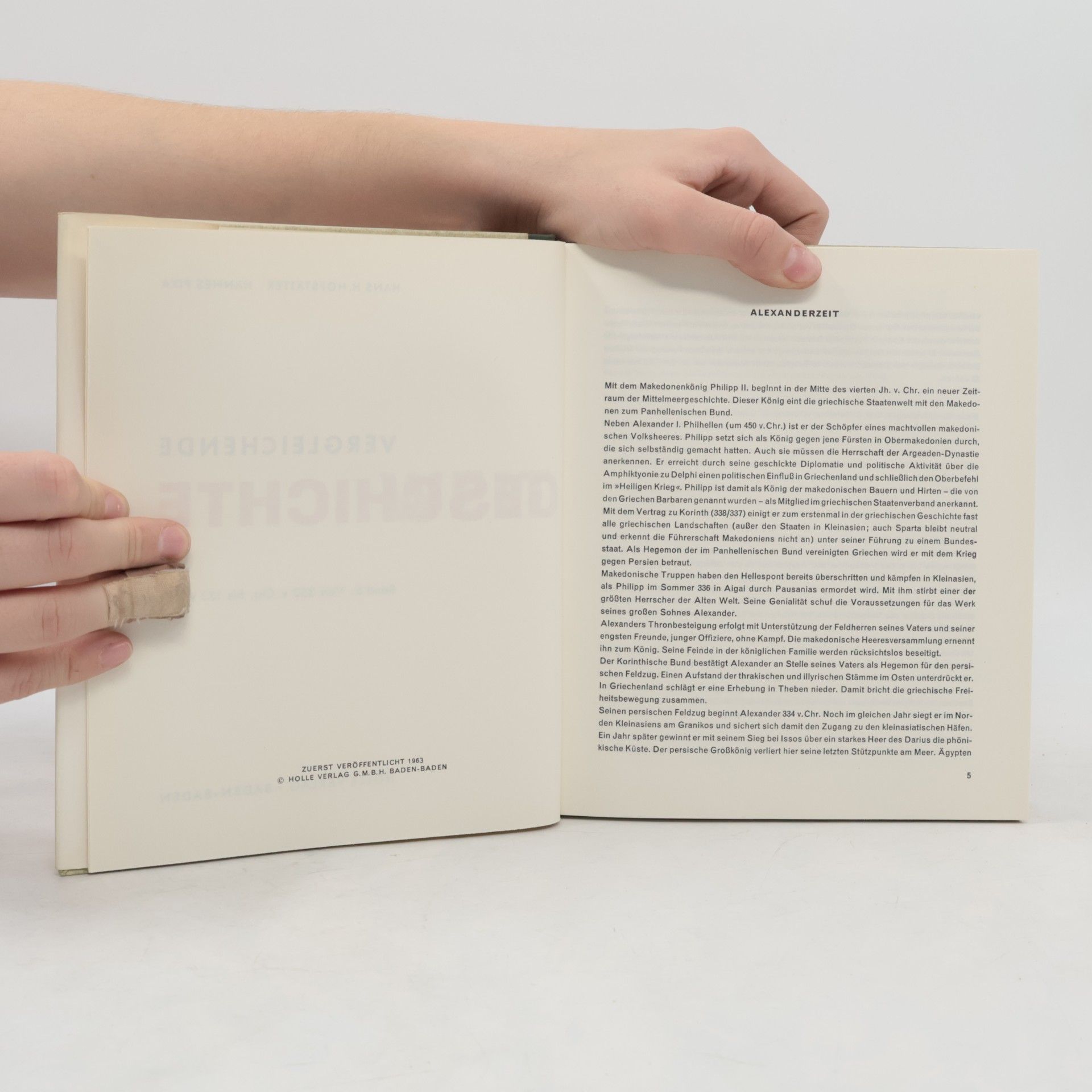 Hans H. Hofstätter Vergleichende Weltgeschichte 350 bis 133 v. Chr.
