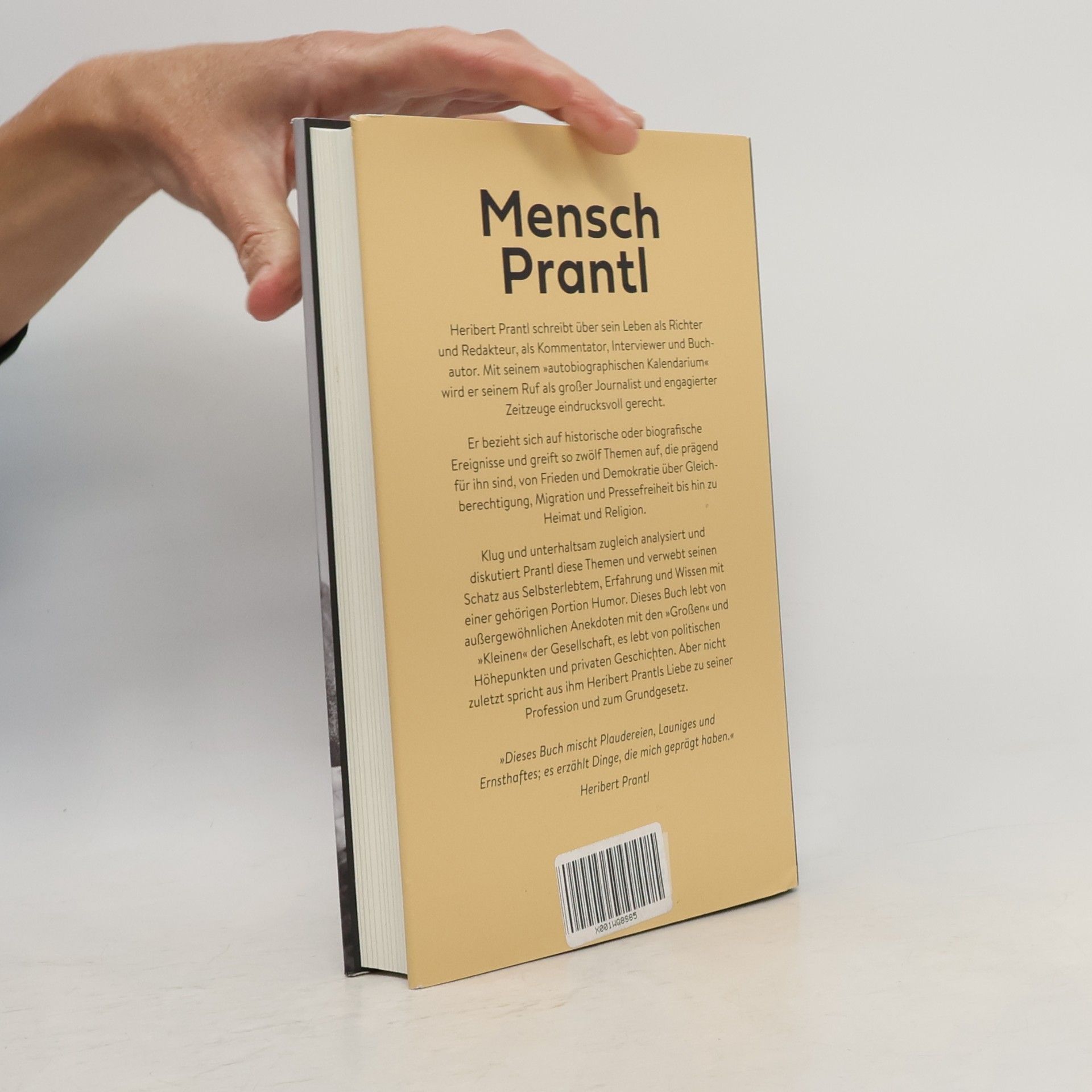 Heribert Prantl Mensch Prantl
