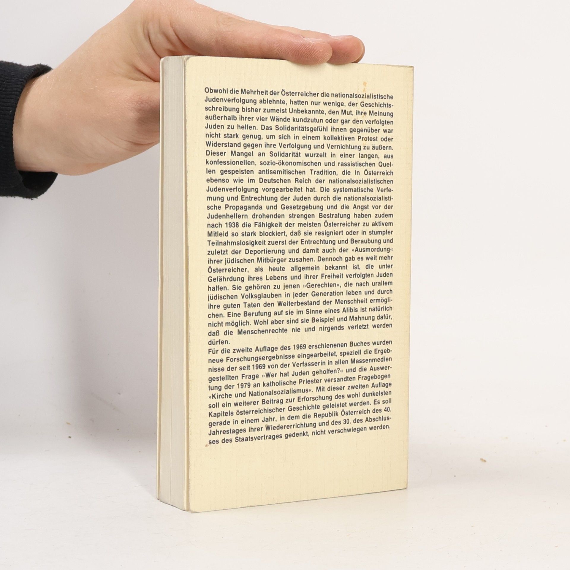 Erika Weinzierl Zu Wenig Gerechte. Österreicher und Judenverfolgung 1938-1945