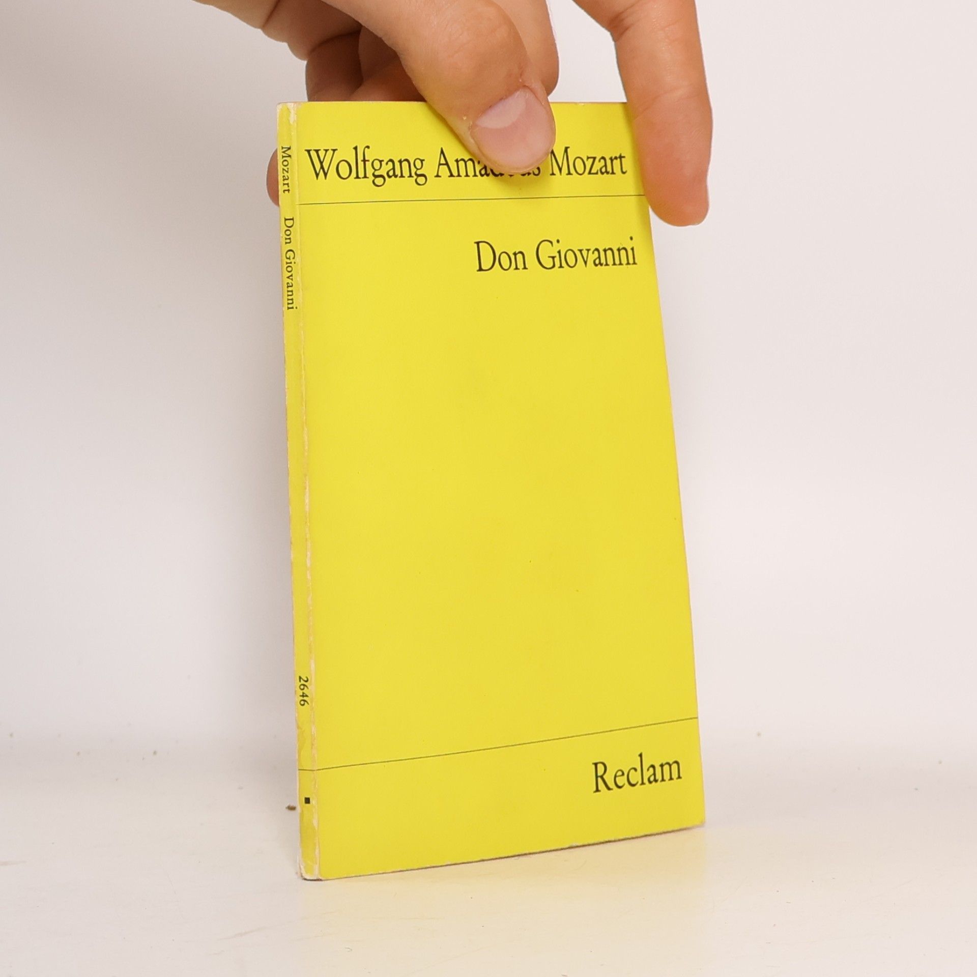 Wolfgang Amadeus Mozart Don Giovanni