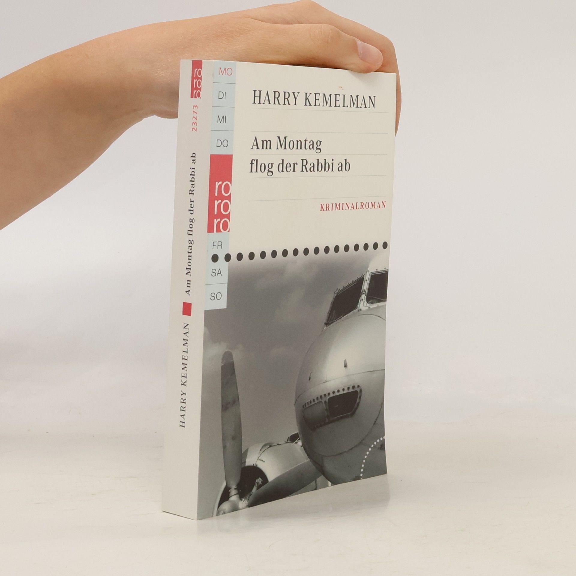 Harry Kemelman Am Montag flog der Rabbi ab