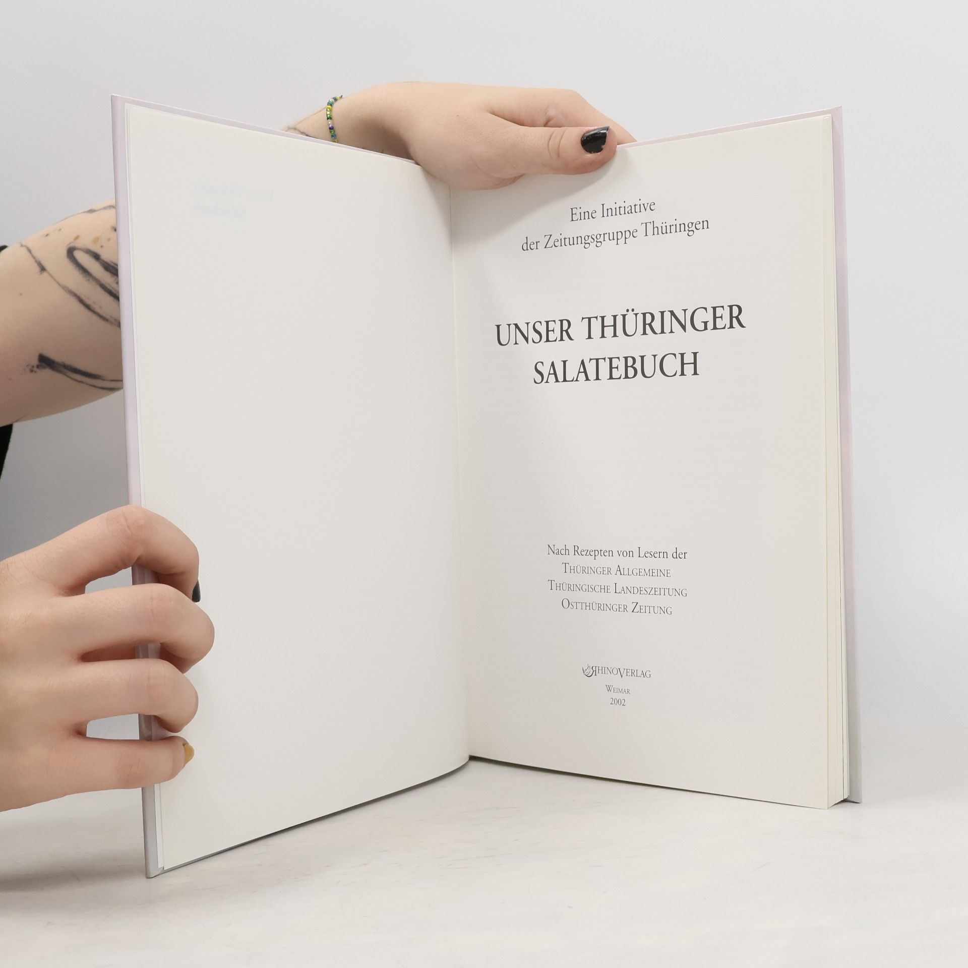 Kolektiv autorů Unser Thüringer Salatebuch